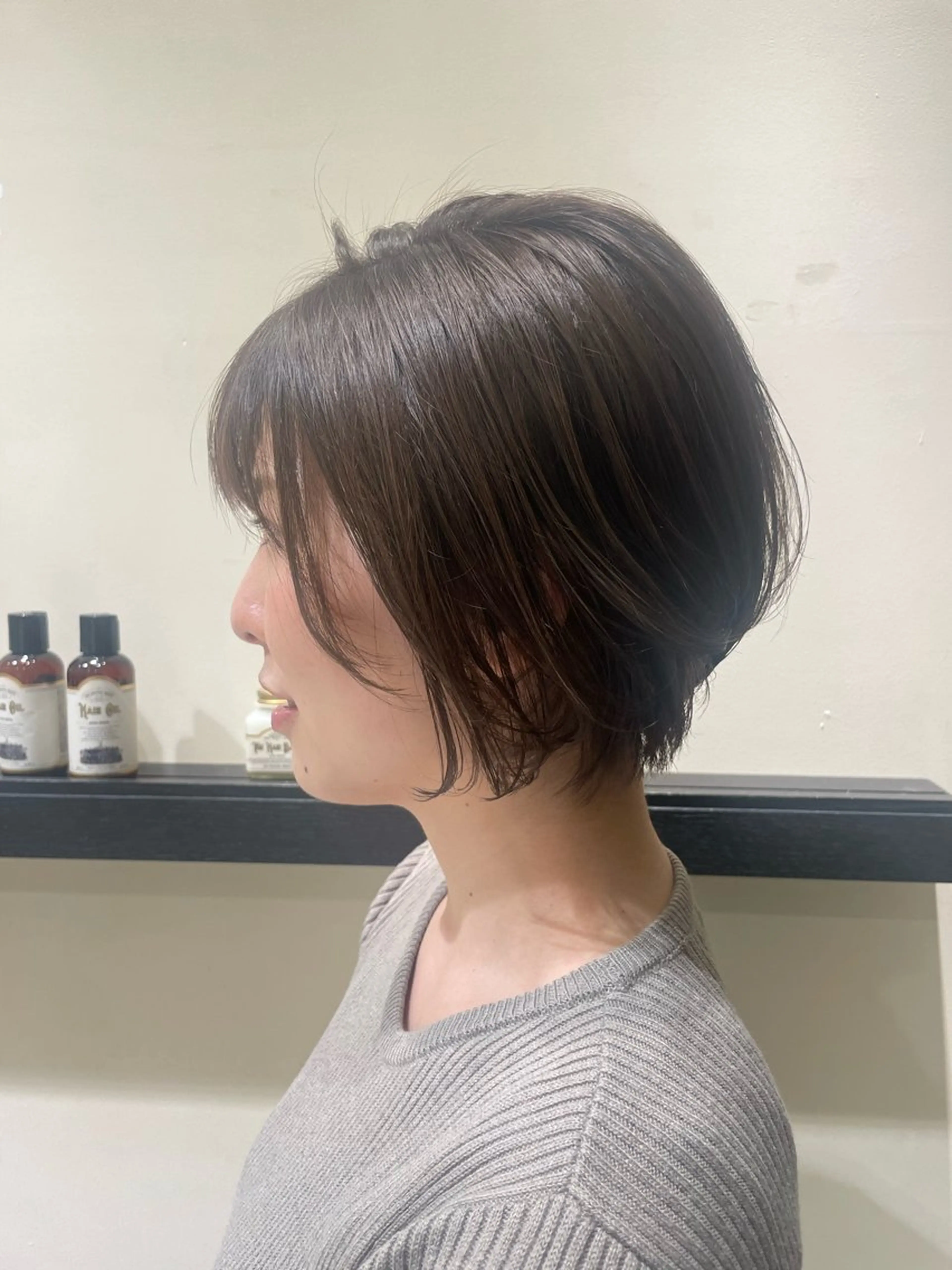 ショート 資生堂サロン&スパ大阪所属・黒田恵里香ショート カットモデル募集中のヘアスタイル