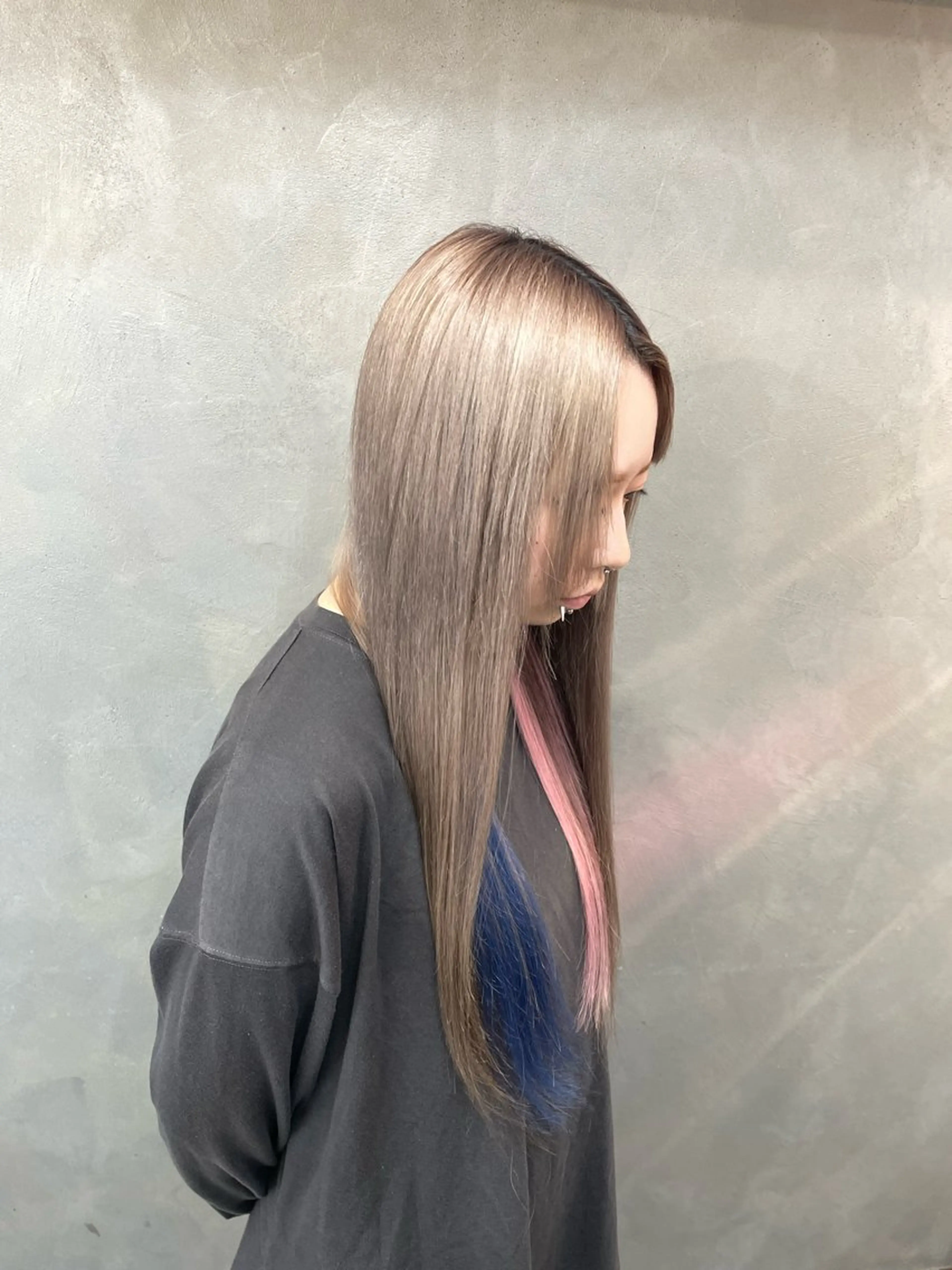 ロング ヘアアレンジ エクステ エクステ TNB TOKYO所属・Insta 指名 No.1KURUMIのヘアスタイル