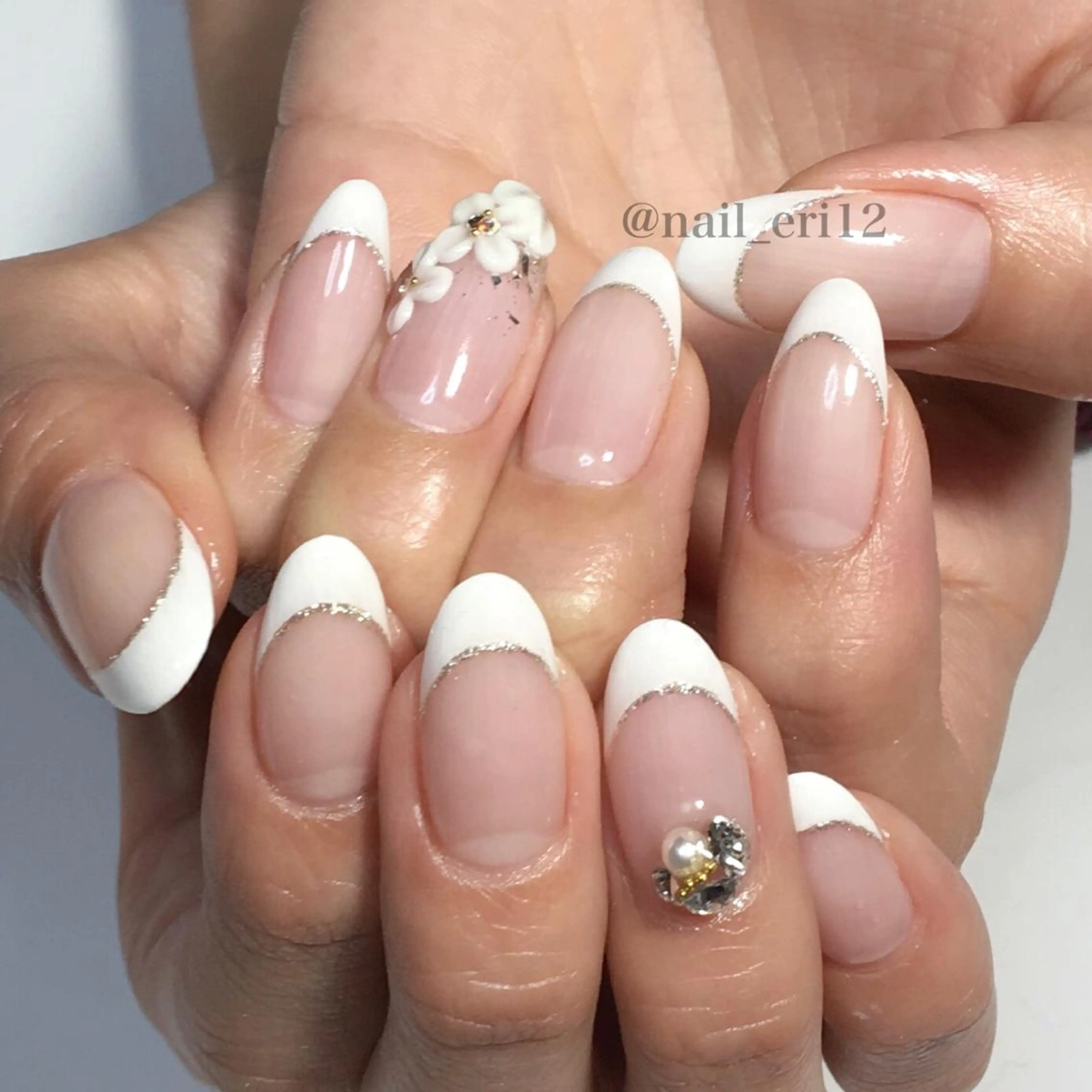 ミディアム ネイル nail salon &e eriのネイルデザイン