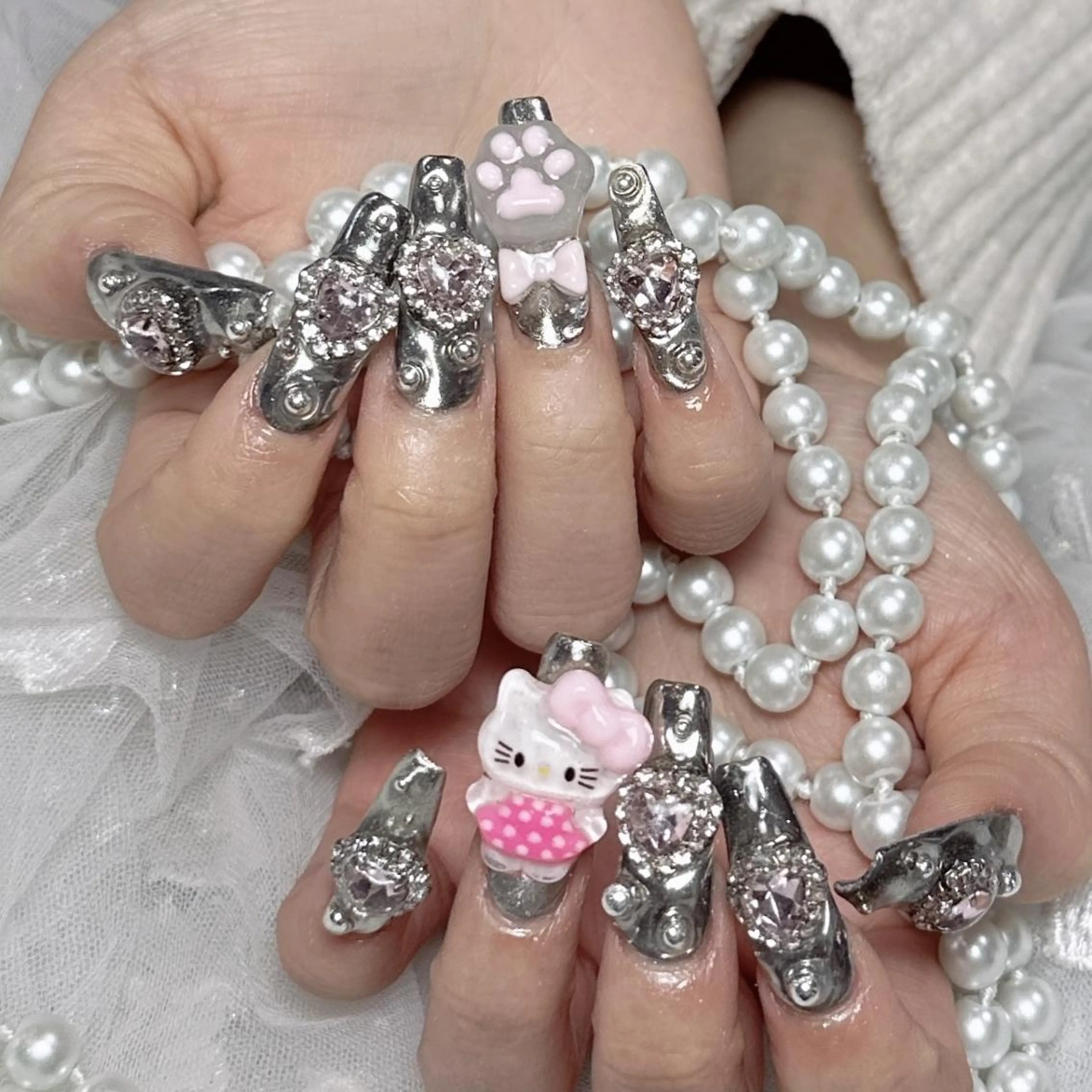 ネイル CutieNail ✨🩷のネイルデザイン