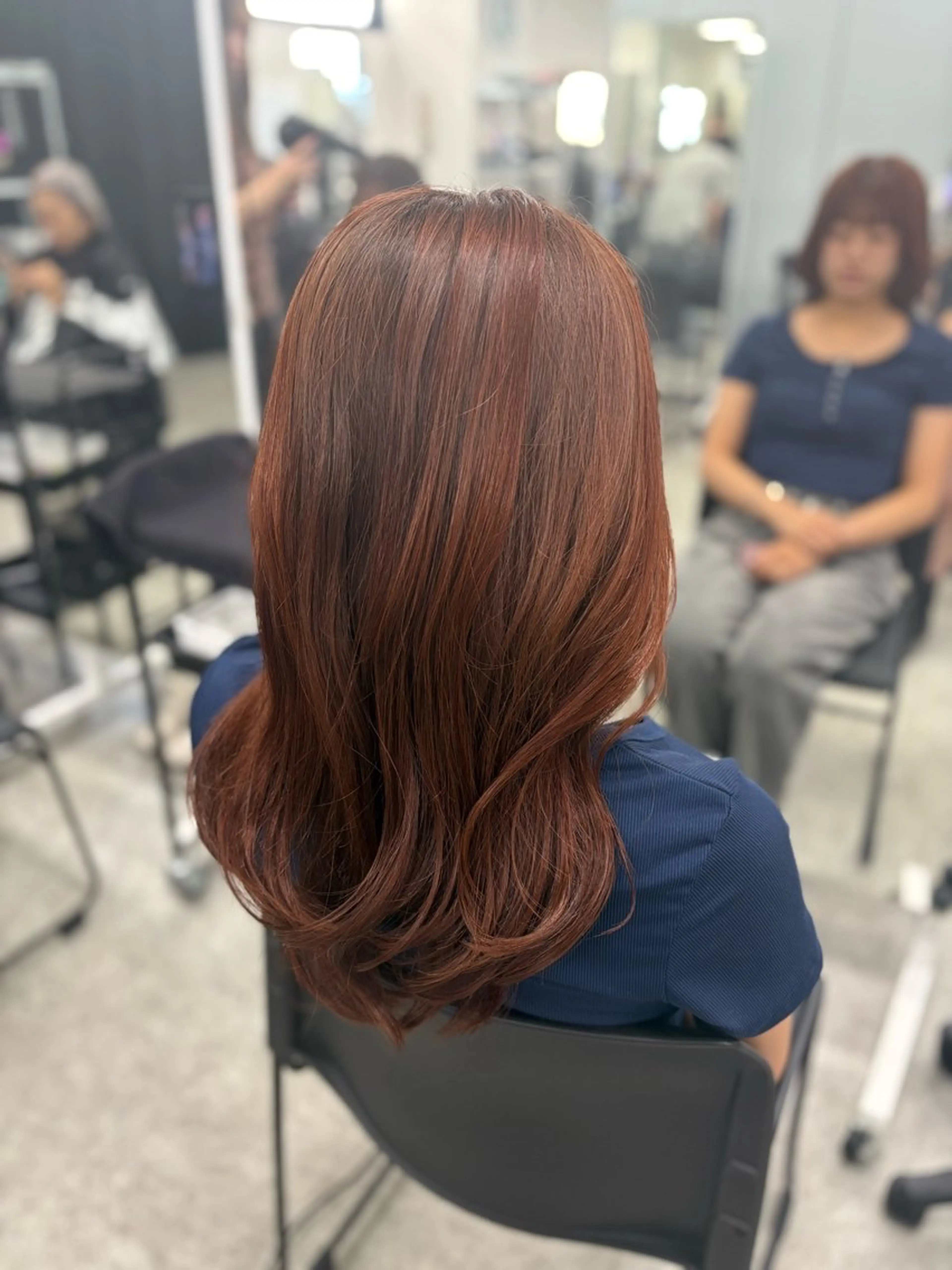 セミロング カラー ヘアアレンジ ヘアカラー トリートメント 愛されガーリーヘア 🏹maika🪽のヘアスタイル