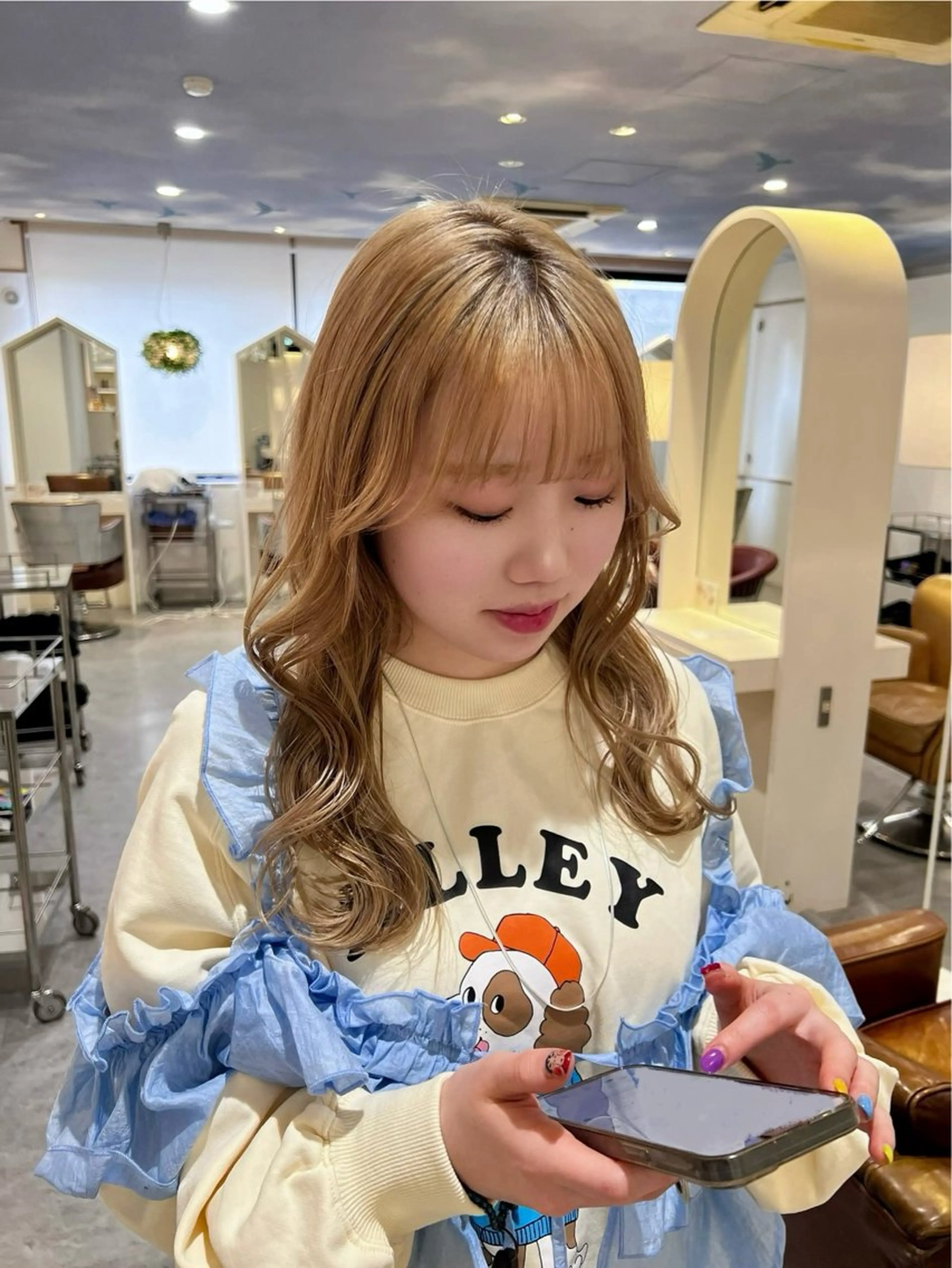 セミロング Aman  D'or所属・ショート/ボブ/東 千耀のヘアスタイル