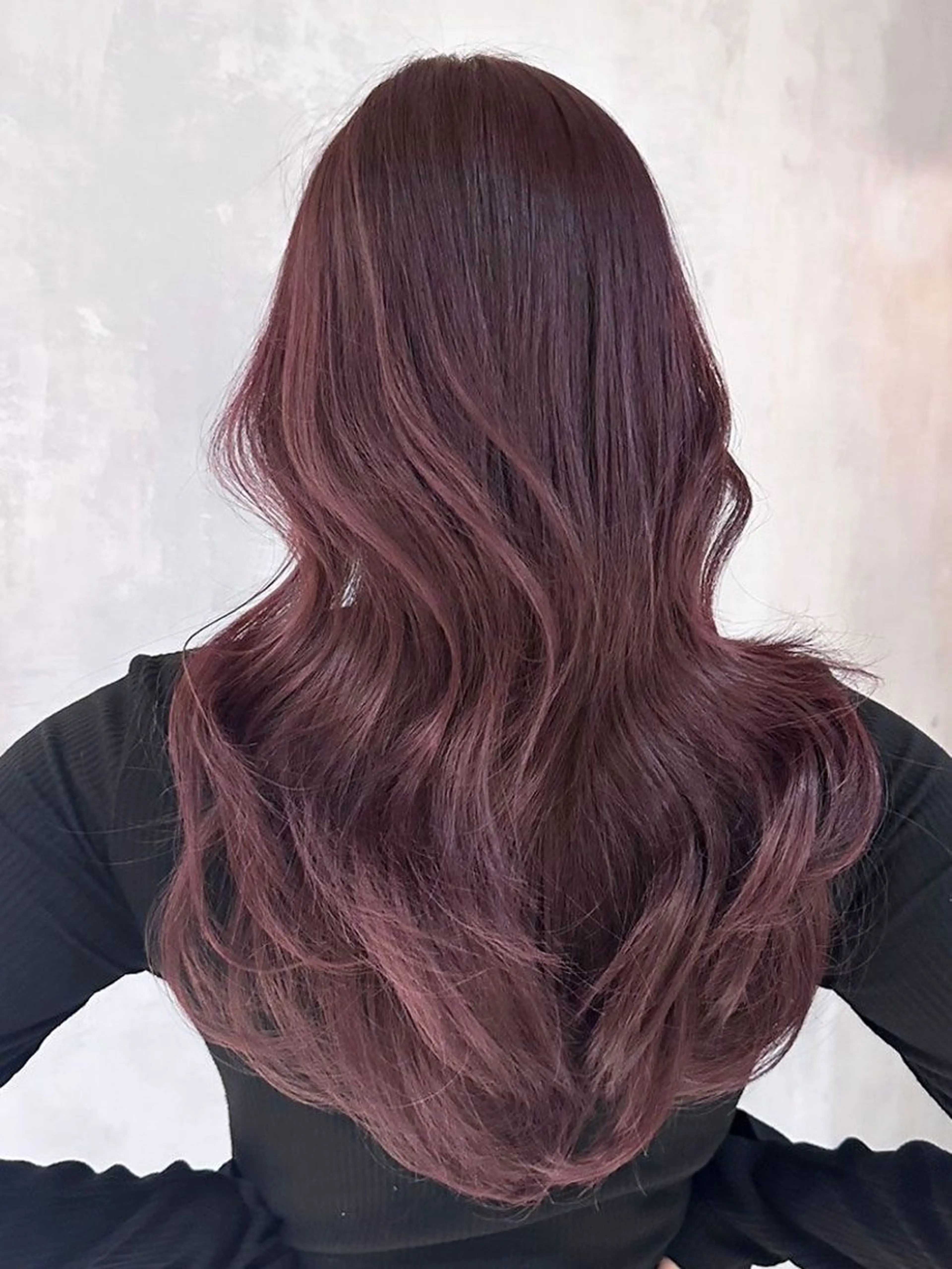 ロング カラー 透明感カラー ラベンダーカラー ラベンダーピンク ピンクカラー ヘアカラー トリートメント 髪質改善Acero. shoyaのヘアスタイル