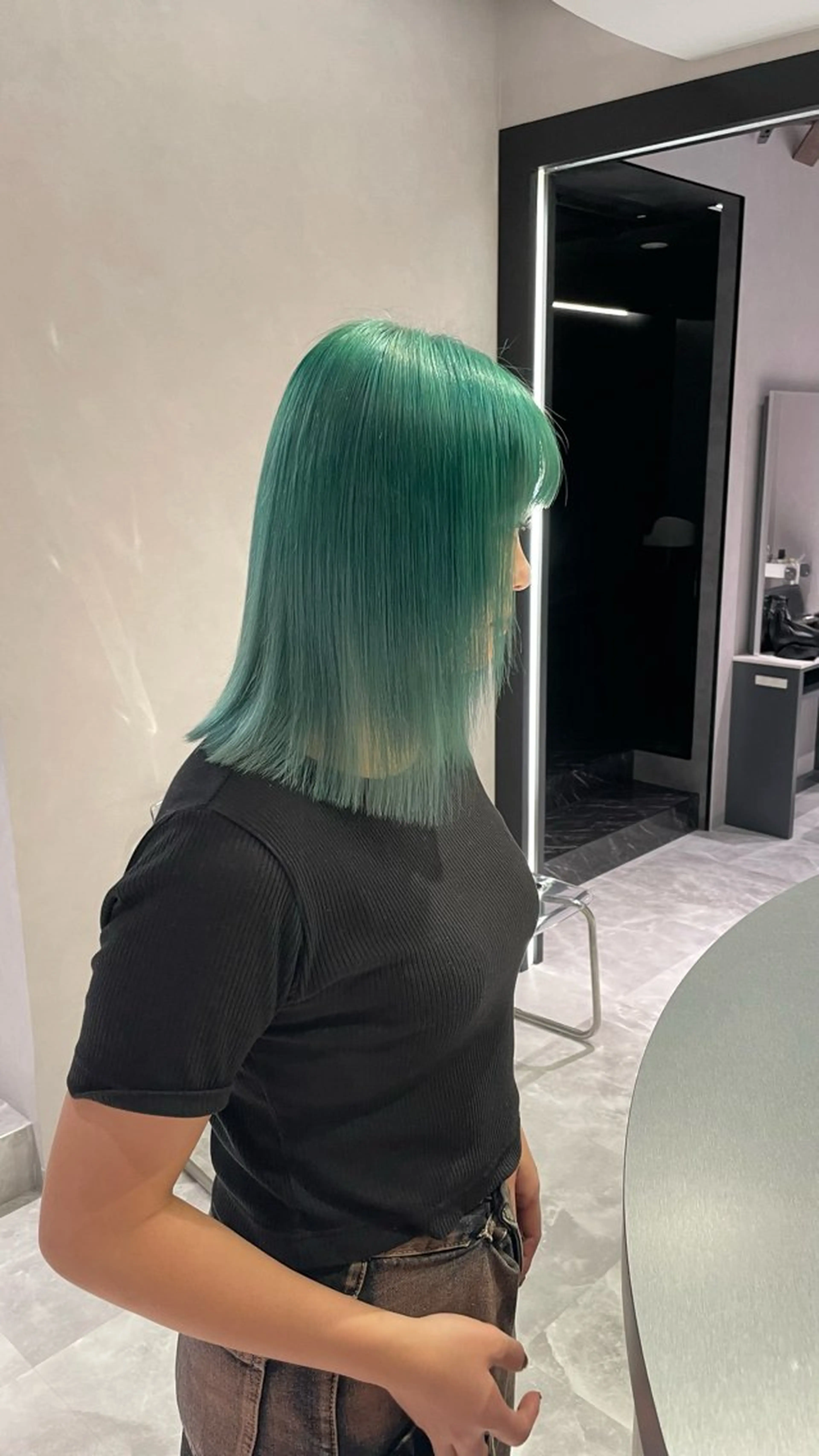 カラー モデル募集中/西梅田 かえで🎀のヘアスタイル