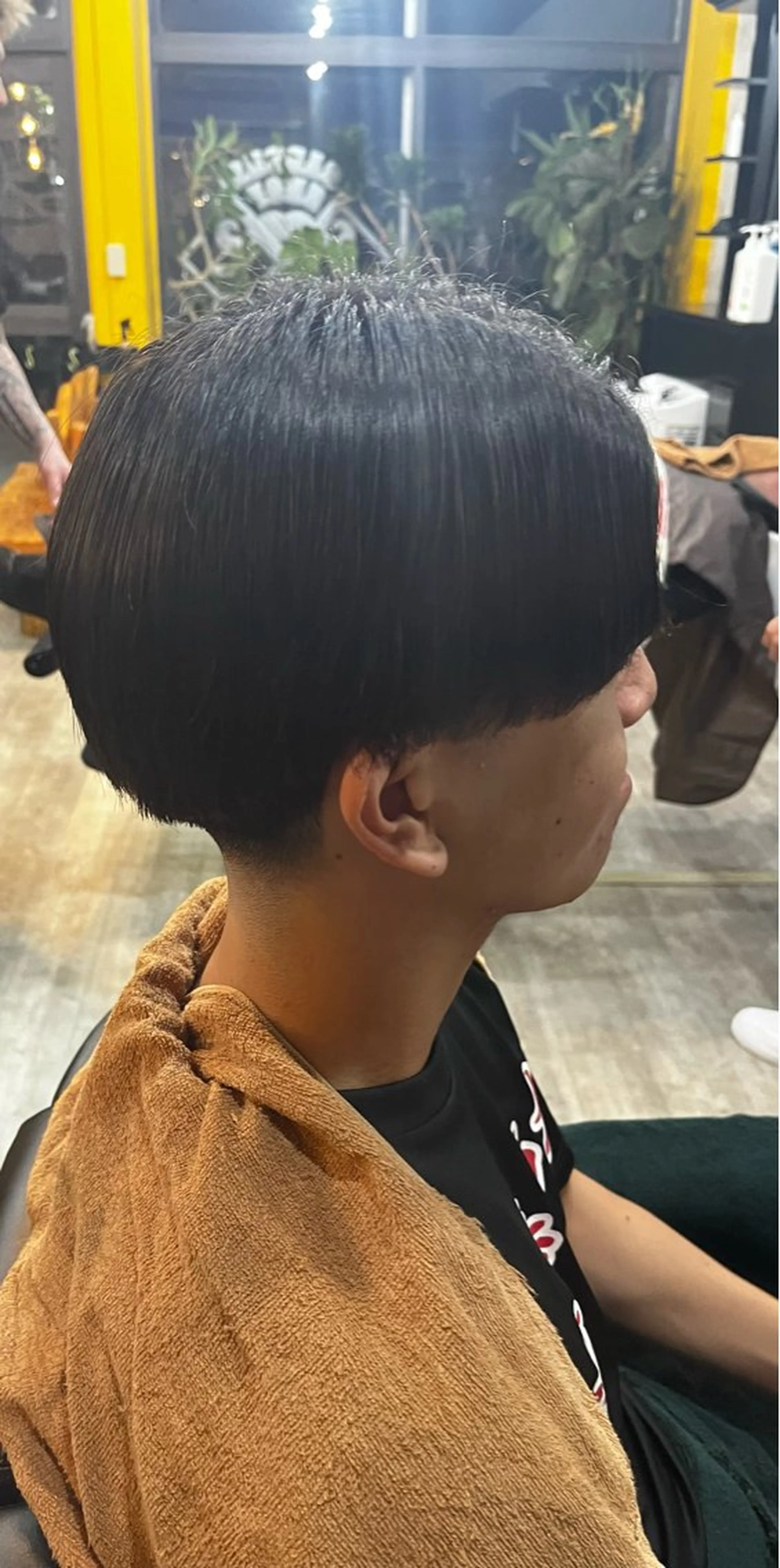 縮毛矯正の写真