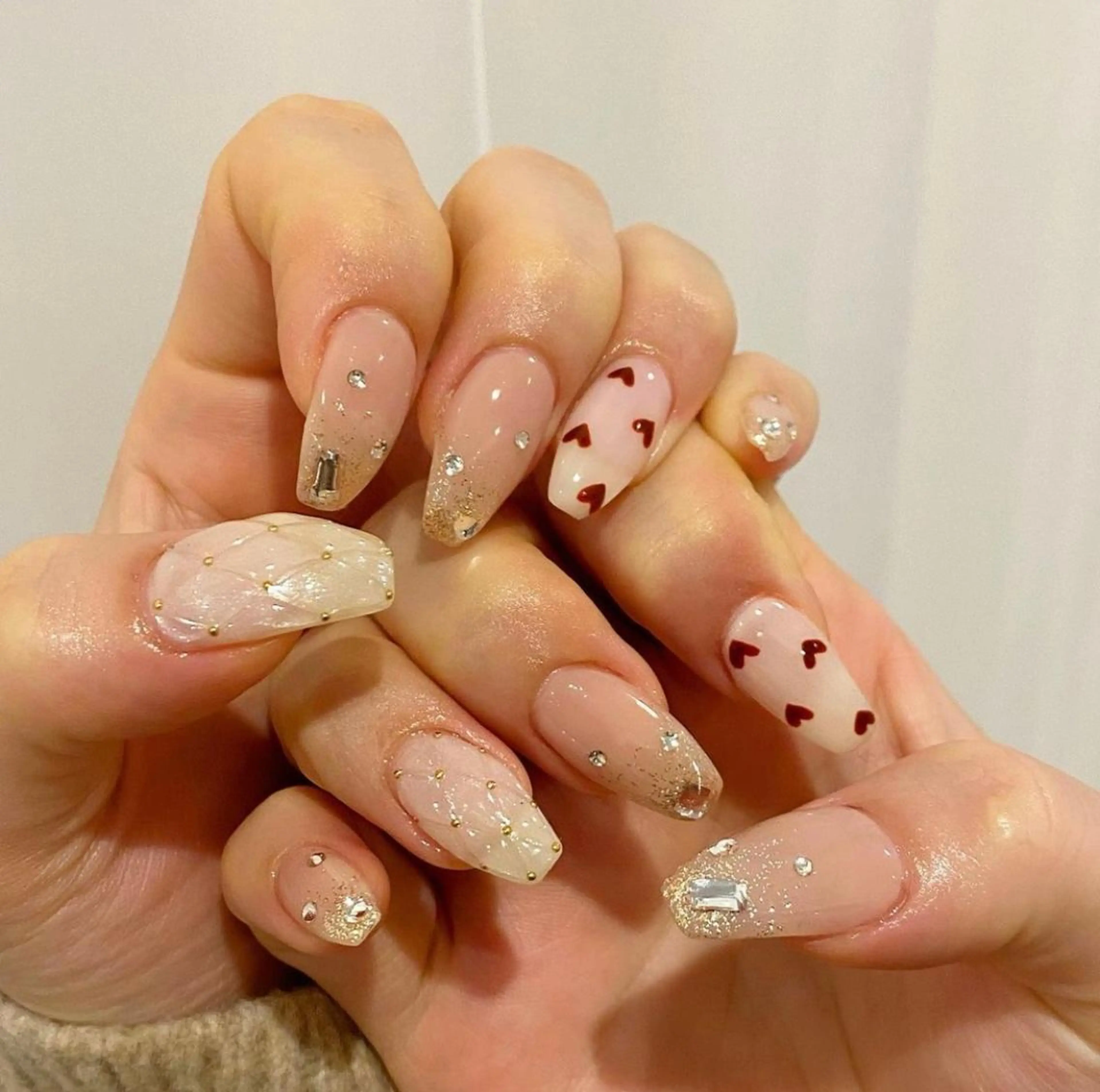 ネイル アイブロウ 眉カラー 眉毛ワックス脱毛 クリアネイル 長さ出し フットネイル Moana Nail 長さだし専門店のネイルデザイン