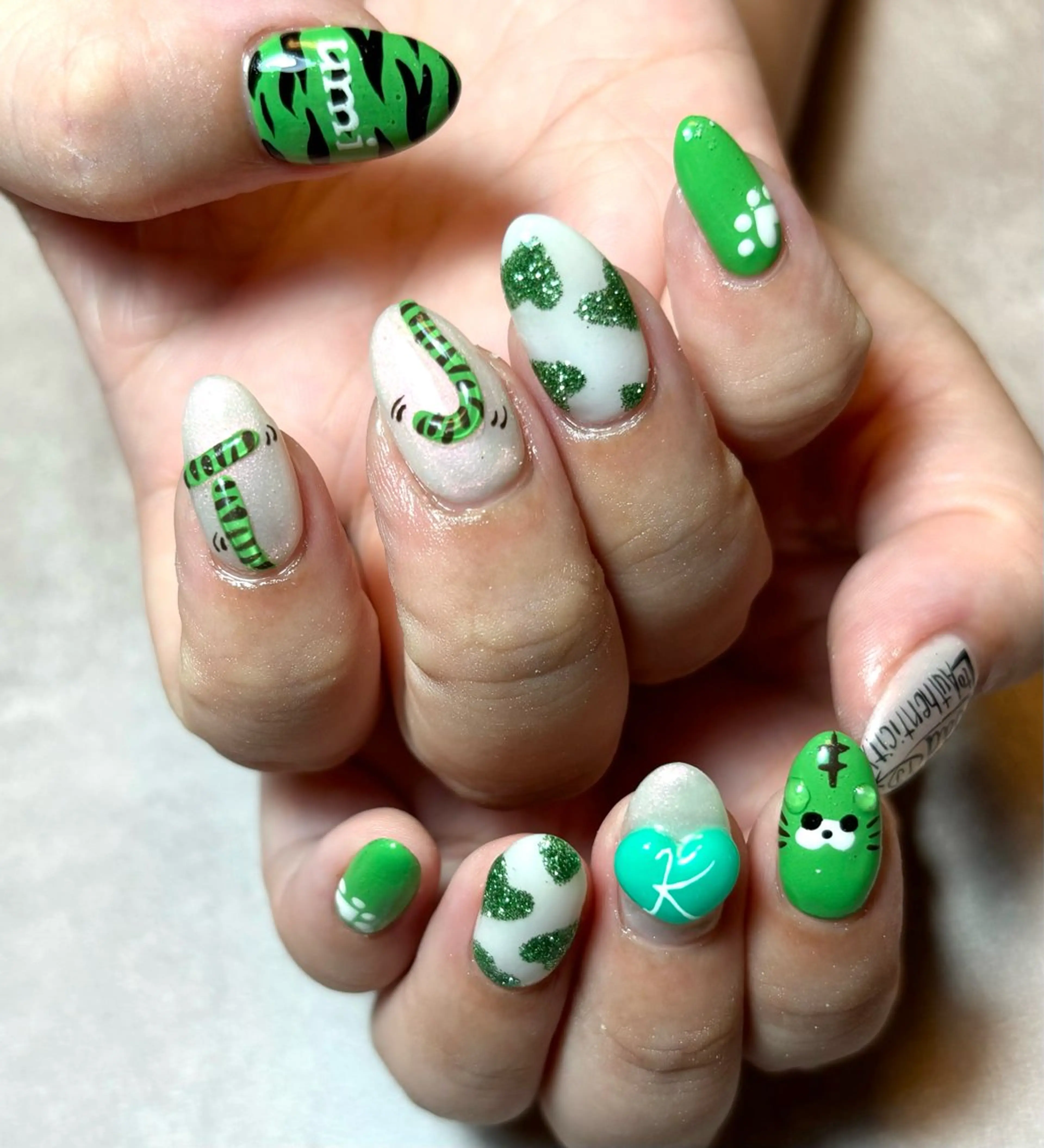 ネイル ハンドネイル Luar nail所属・石谷月 Luar nailのネイルデザイン