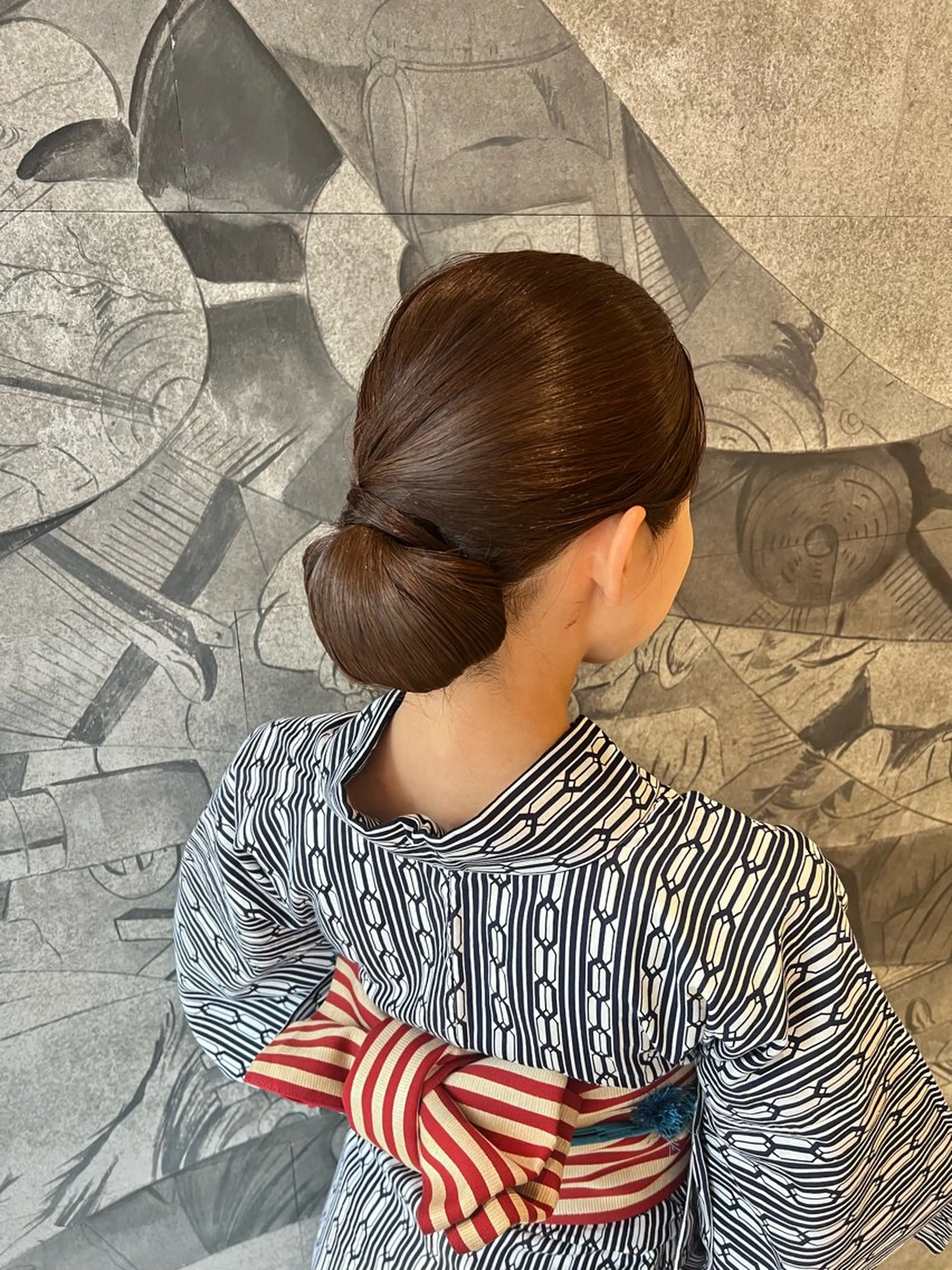 ヘアアレンジ 浴衣 着付け suzuna 🫧のヘアスタイル