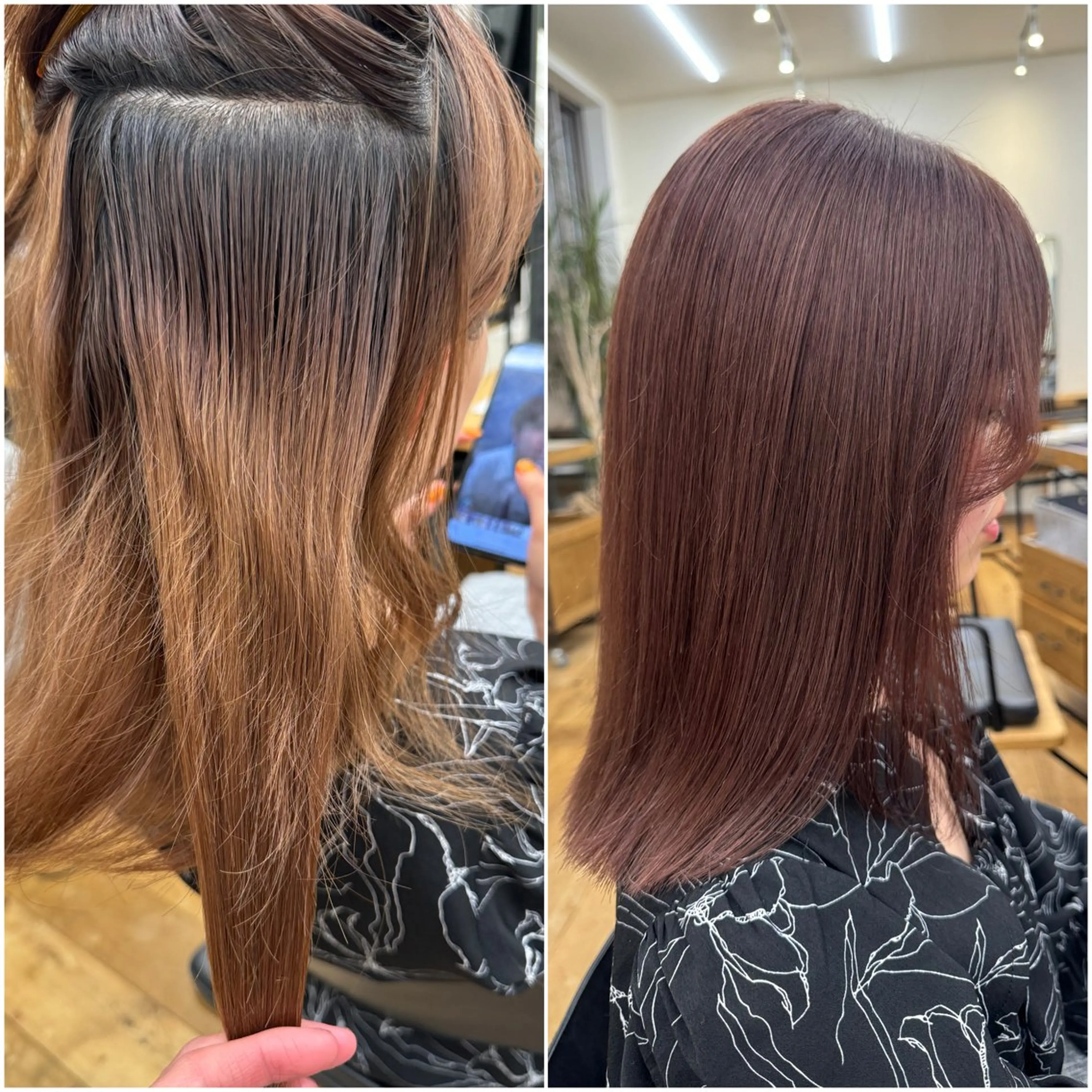 ミディアム カラー 🐋湊 ゆうき /レイヤーカット🫧のヘアスタイル