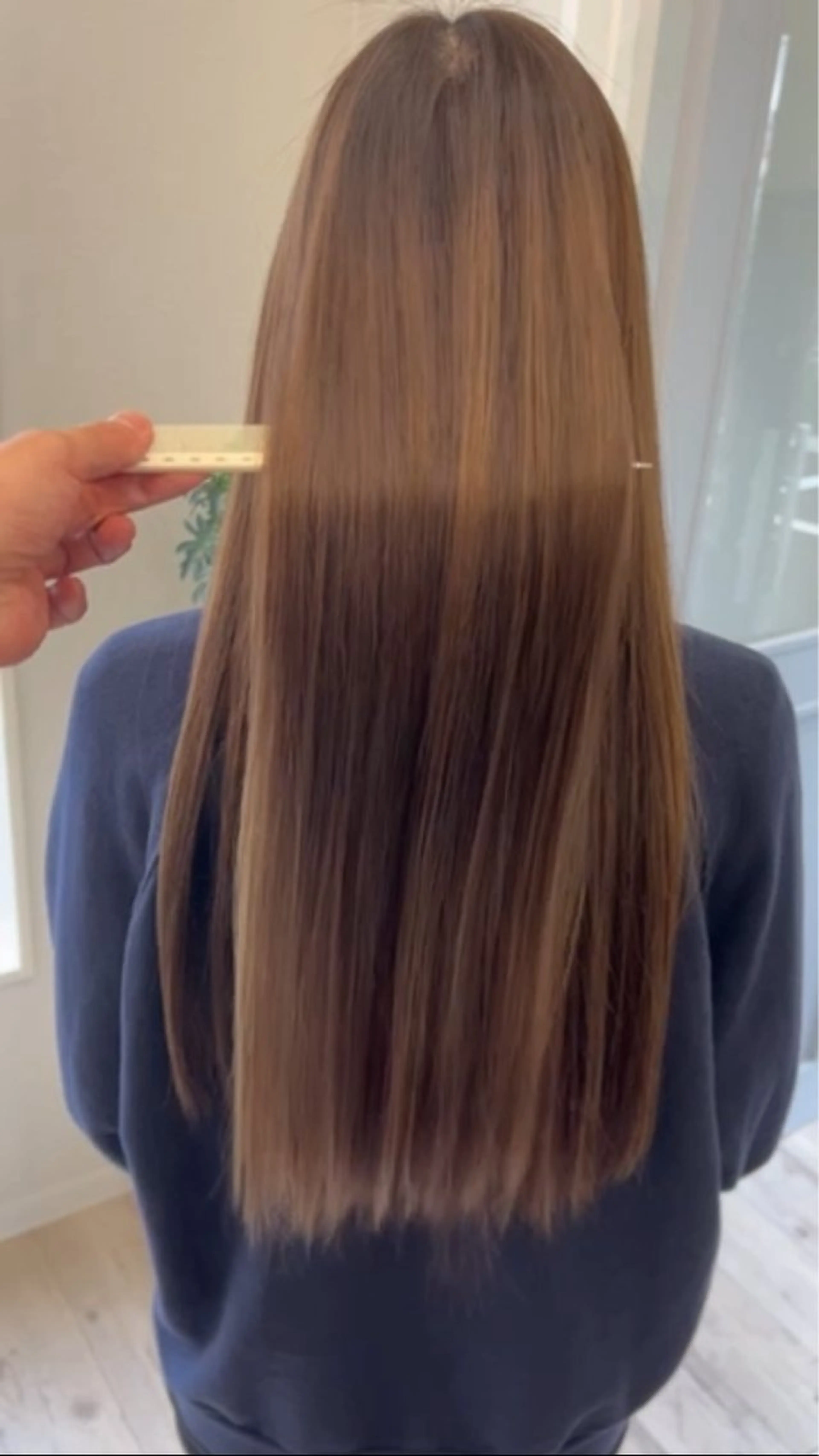 ロング 縮毛矯正 Lino hair YOKOのヘアスタイル