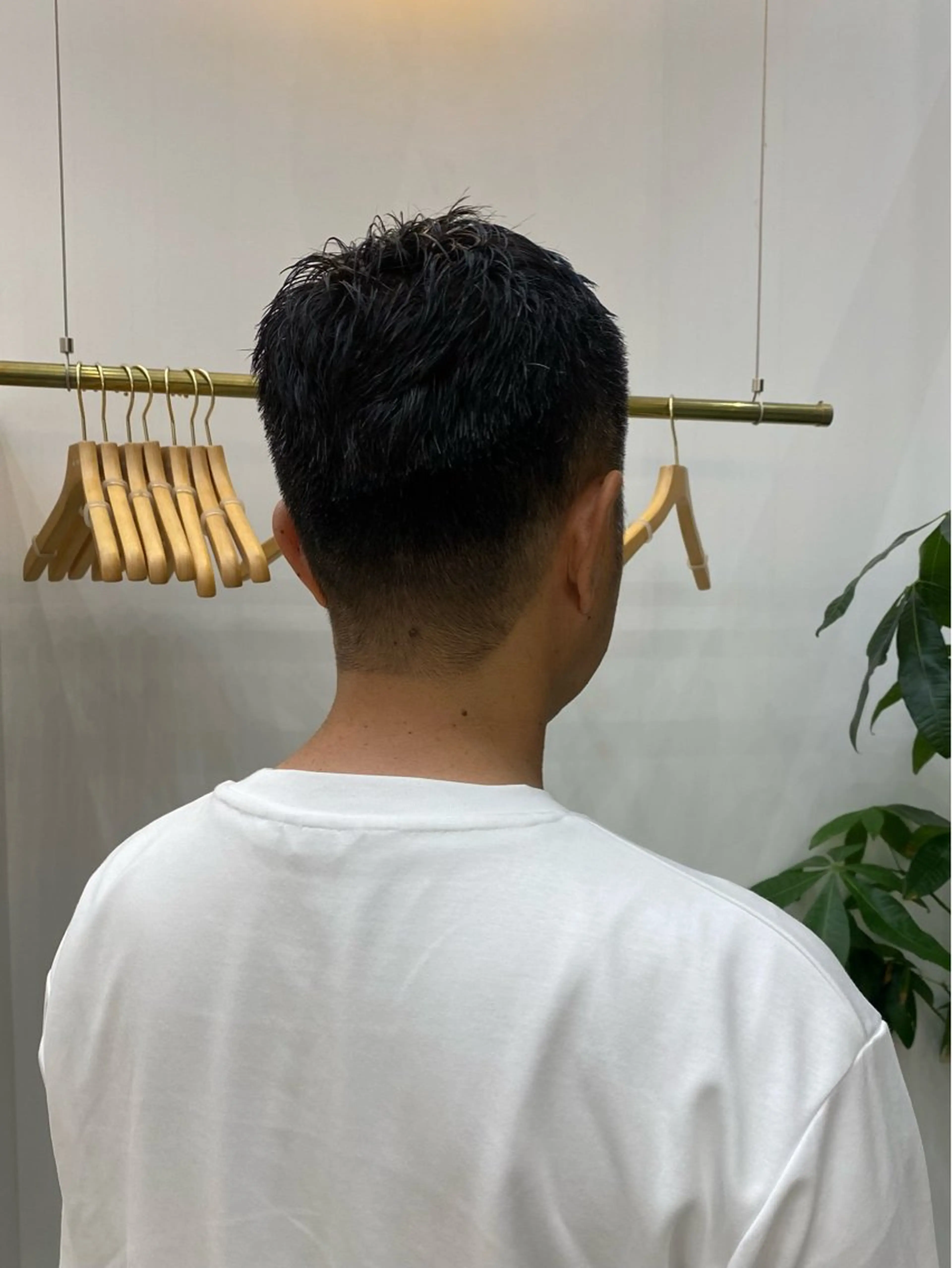 men's cutの写真