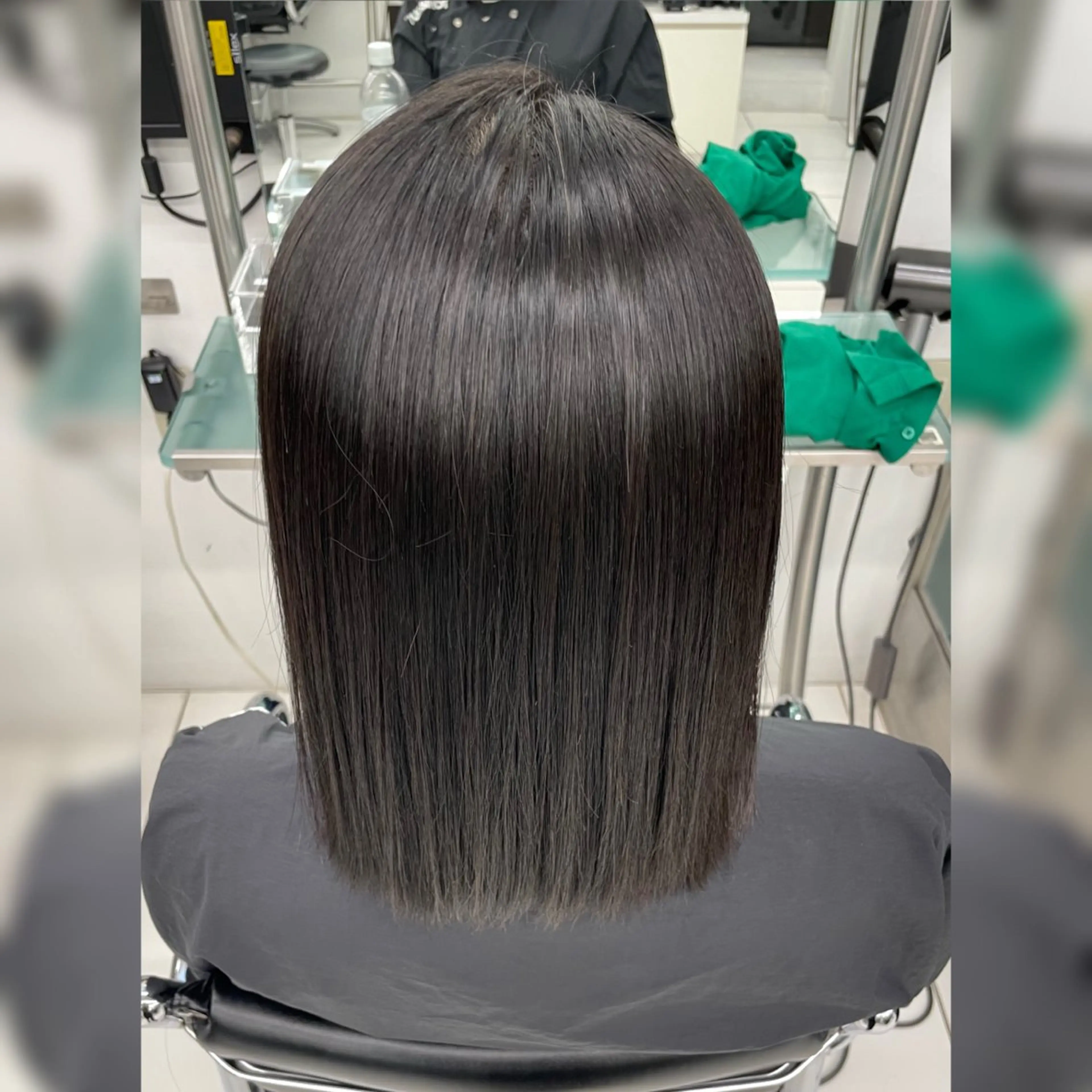 ミディアム パーマ ミディアムパーマ ストレートパーマ 無料カットモデル募集 /　 Juanのヘアスタイル