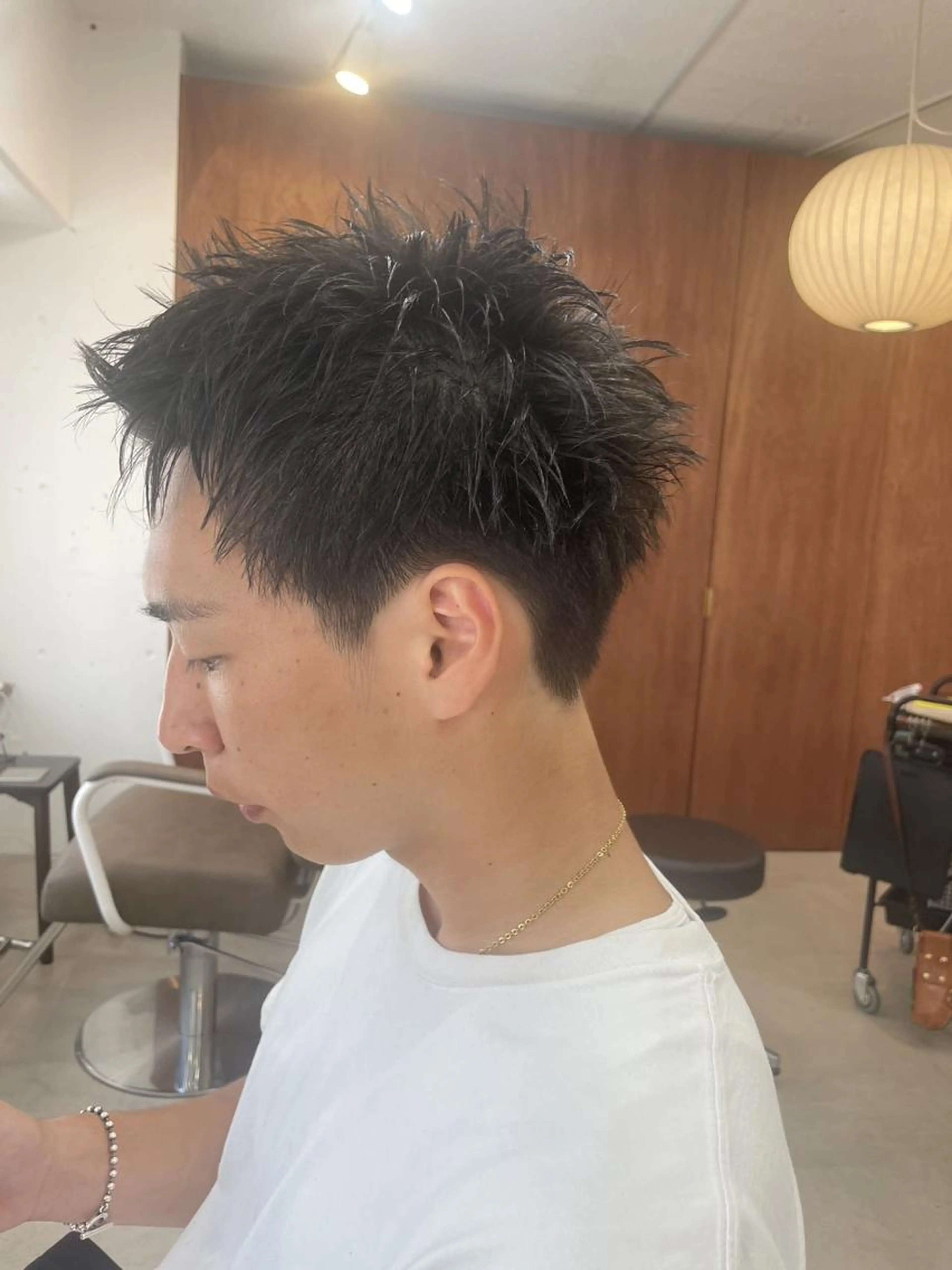 【人気No.1】メンズカット＋束感スタイリング　¥3,500（新規）の写真