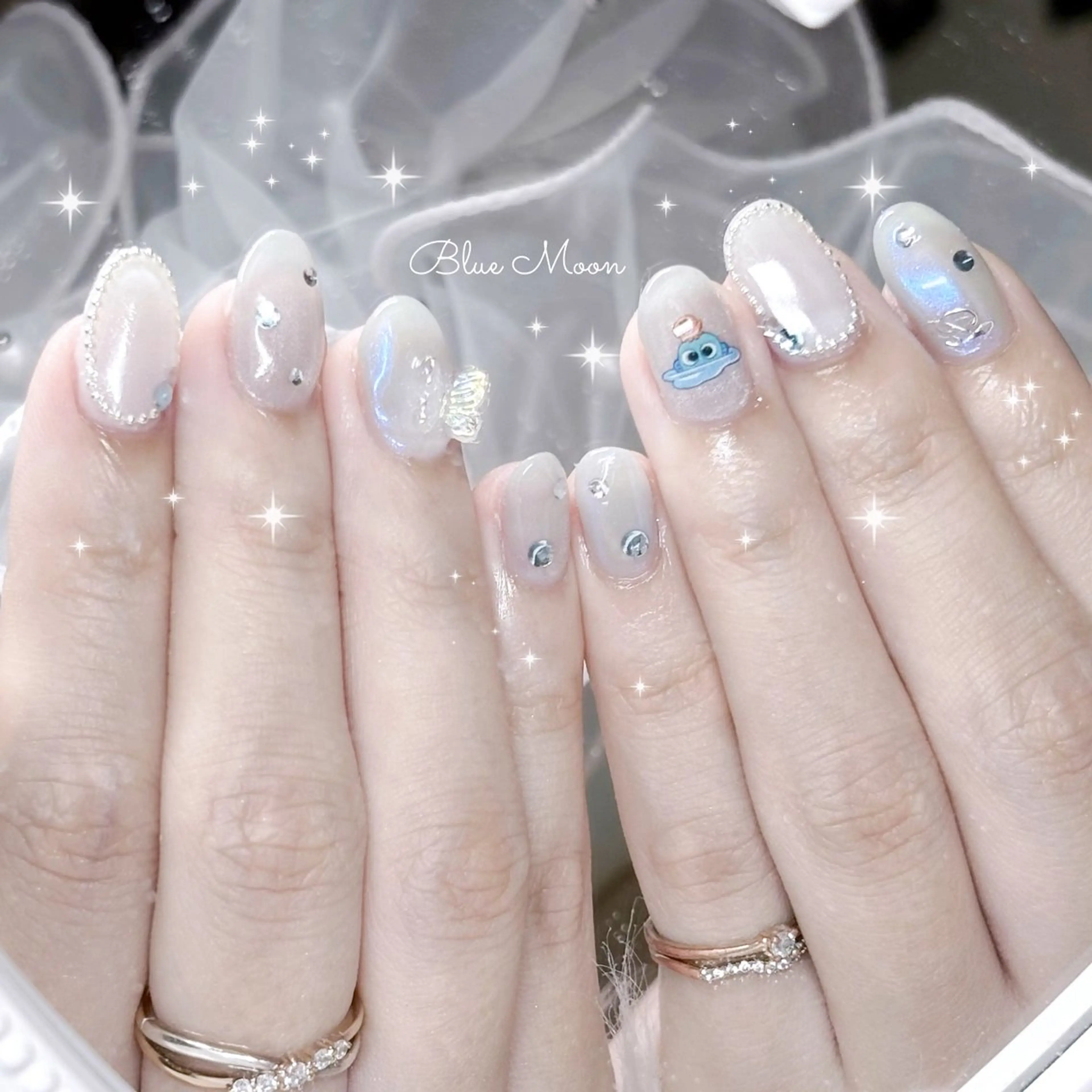 ネイル nail salon Blue Moonのネイルデザイン