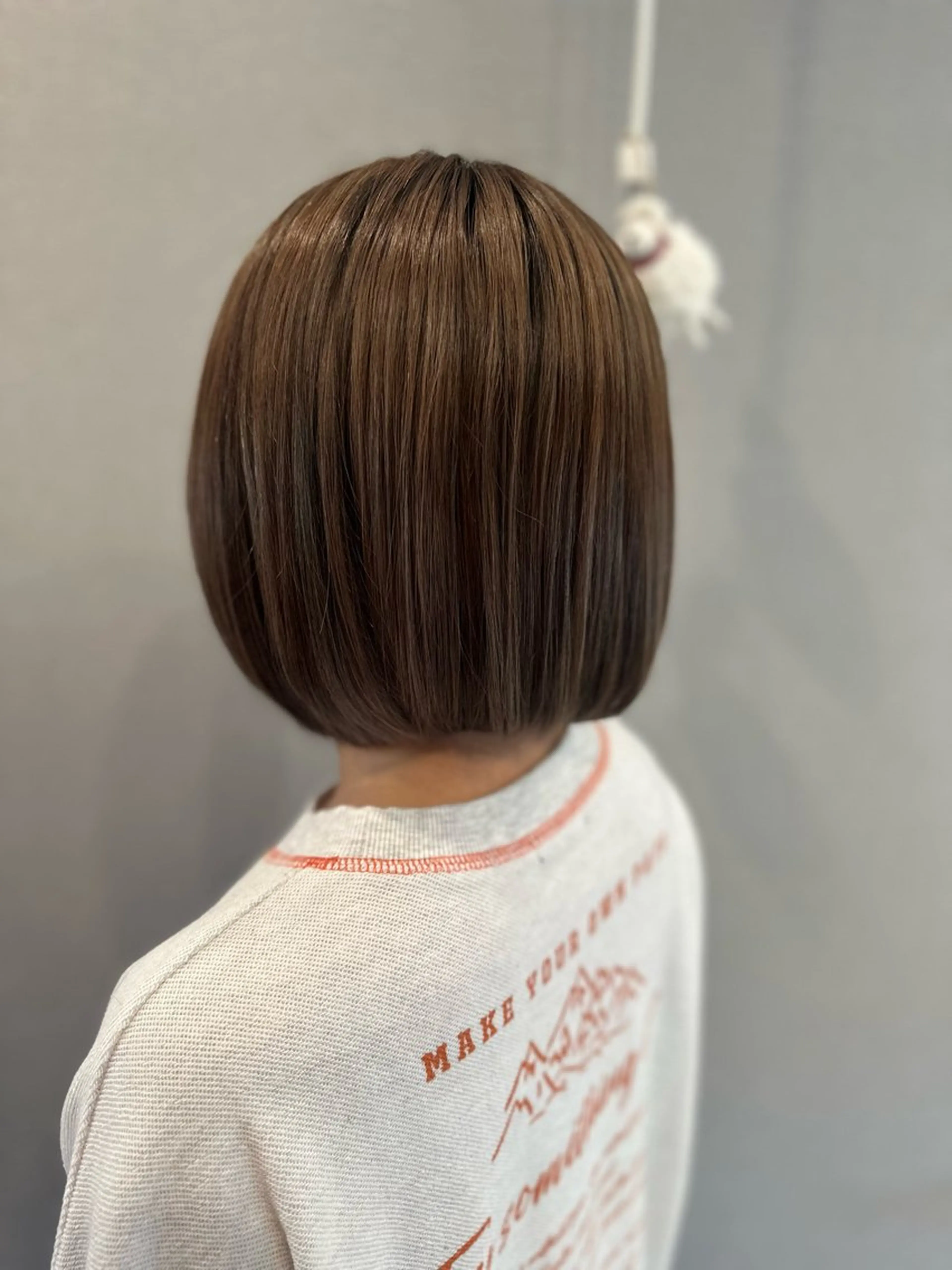 ショート カット ヘアカラー トリートメント K Harukaのヘアスタイル