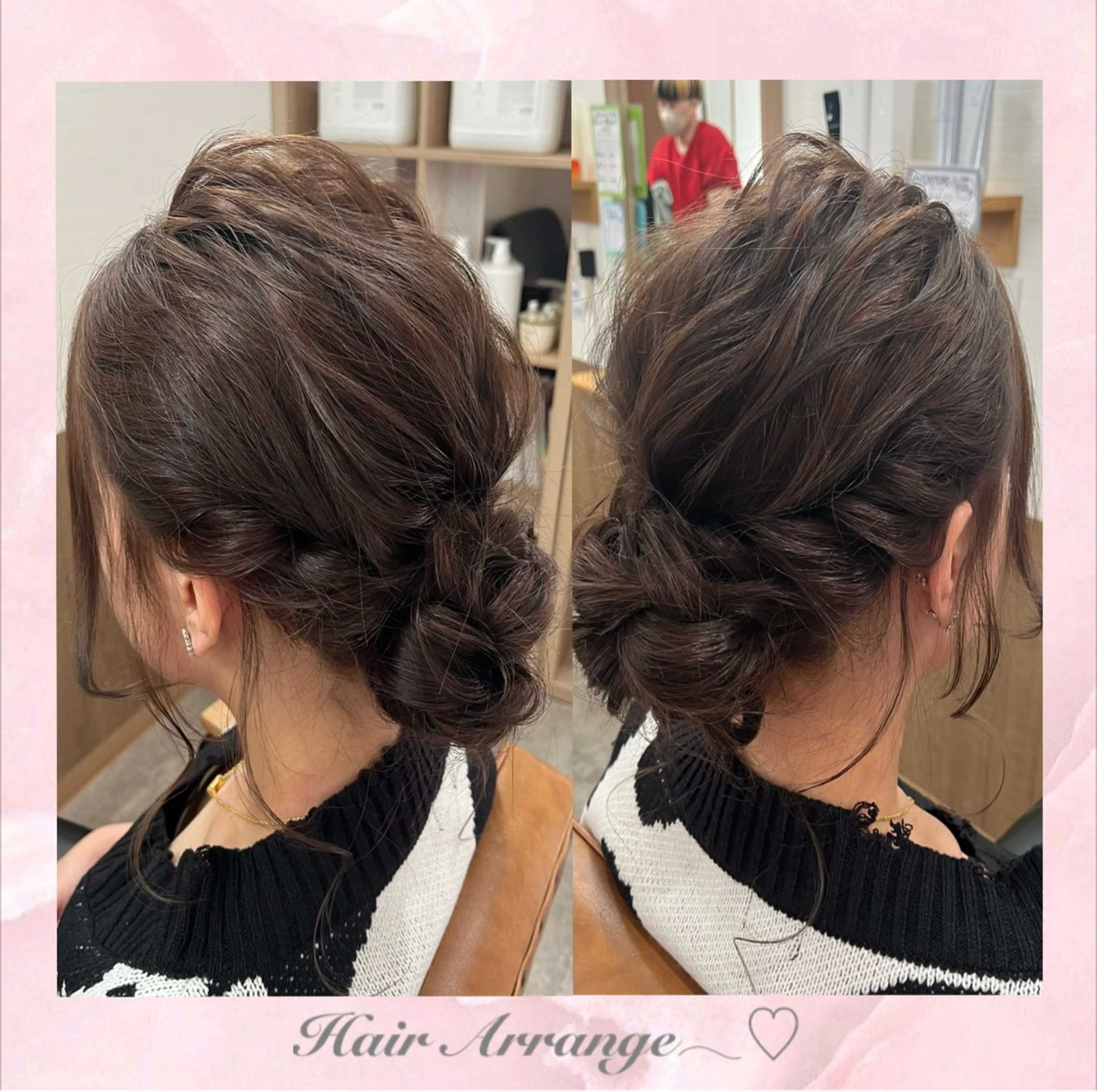 ロング ヘアアレンジ ヘアセット 推し活美容師 🩵 Hayashiのヘアスタイル