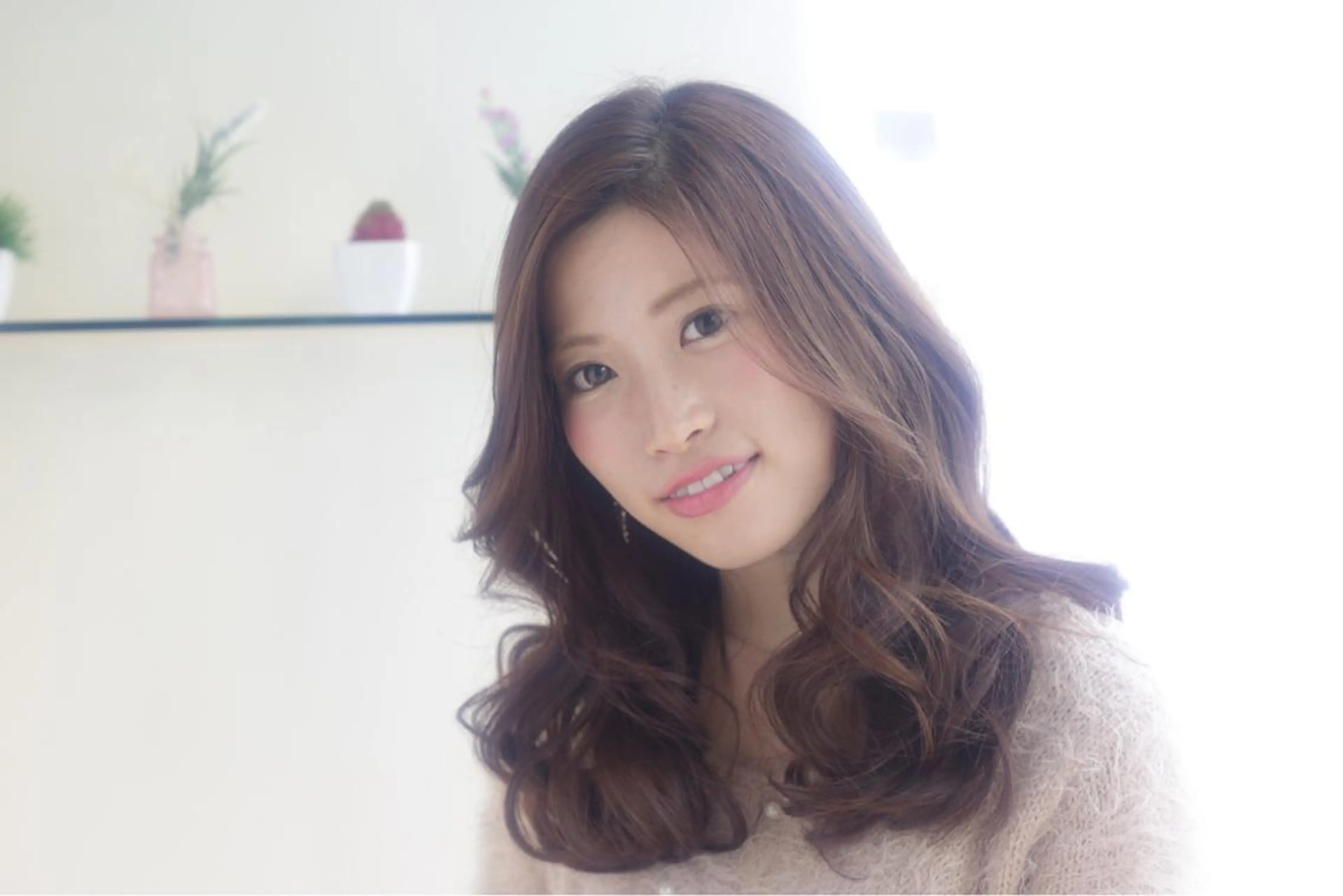 ミディアム セミロング ロング ReMix 新宿店所属・タジマ ヤスヒサのヘアスタイル