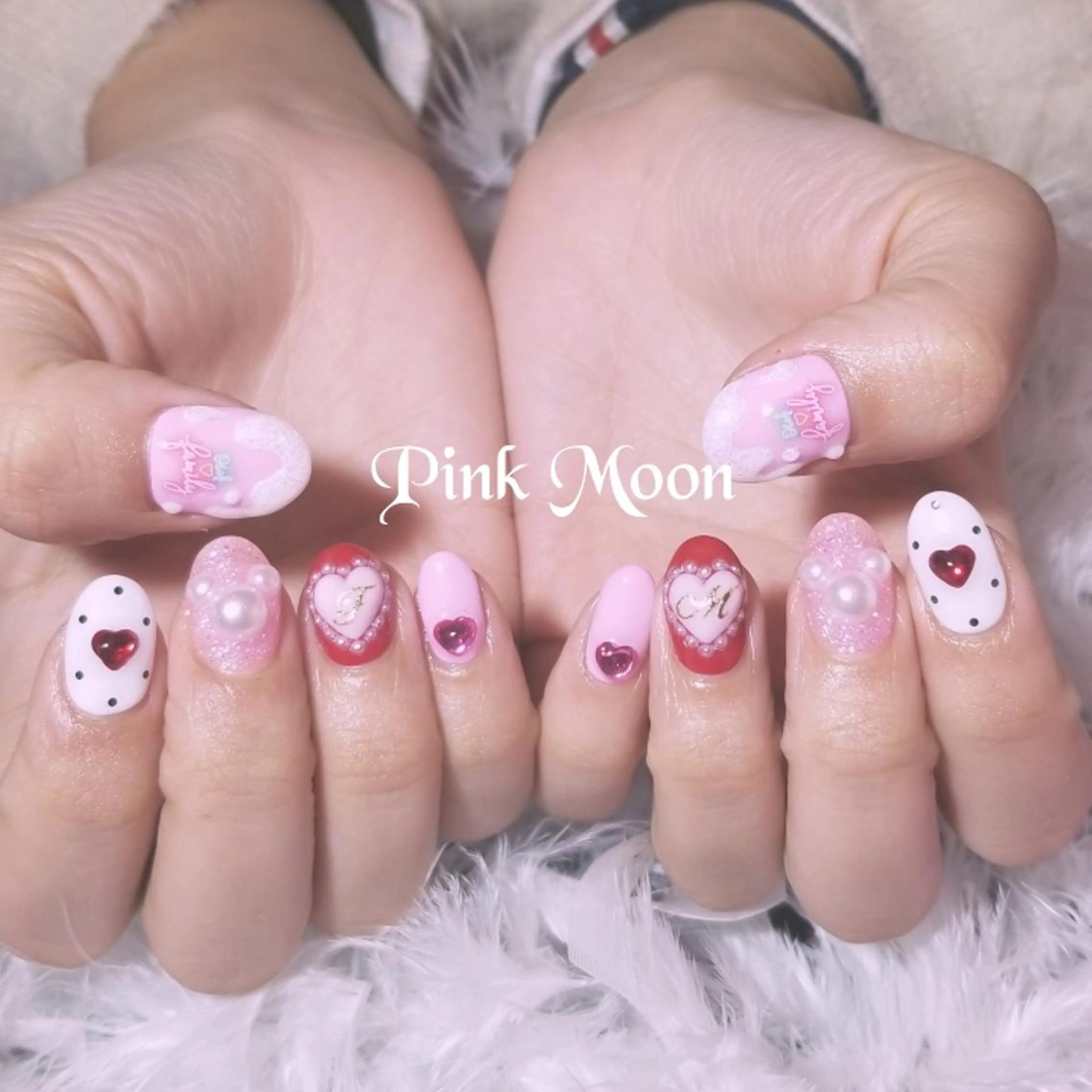 ネイル その他(ネイル) PinkMoon Nozomiのネイルデザイン