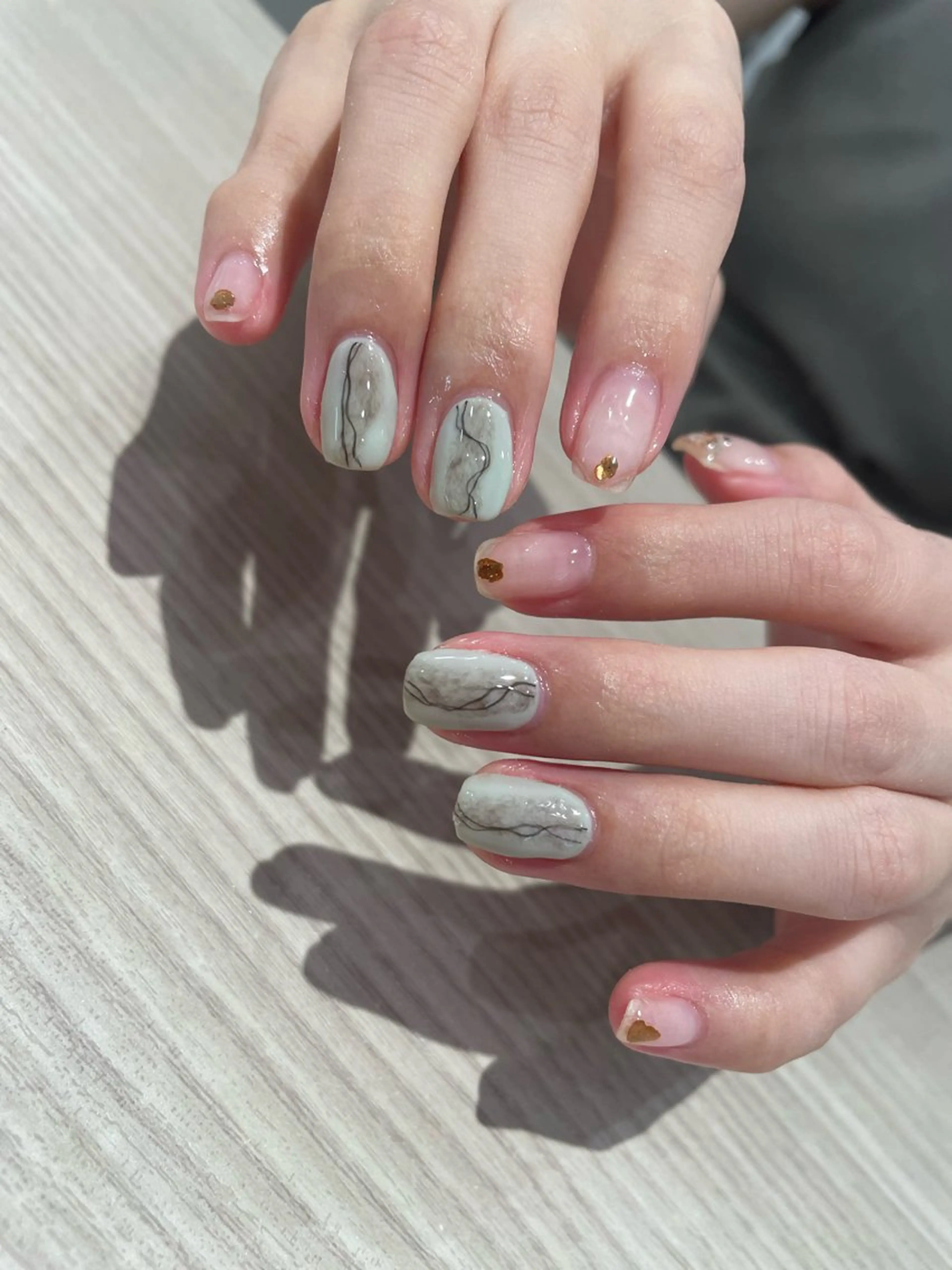 ショート ハンドネイル mallee nailのネイルデザイン