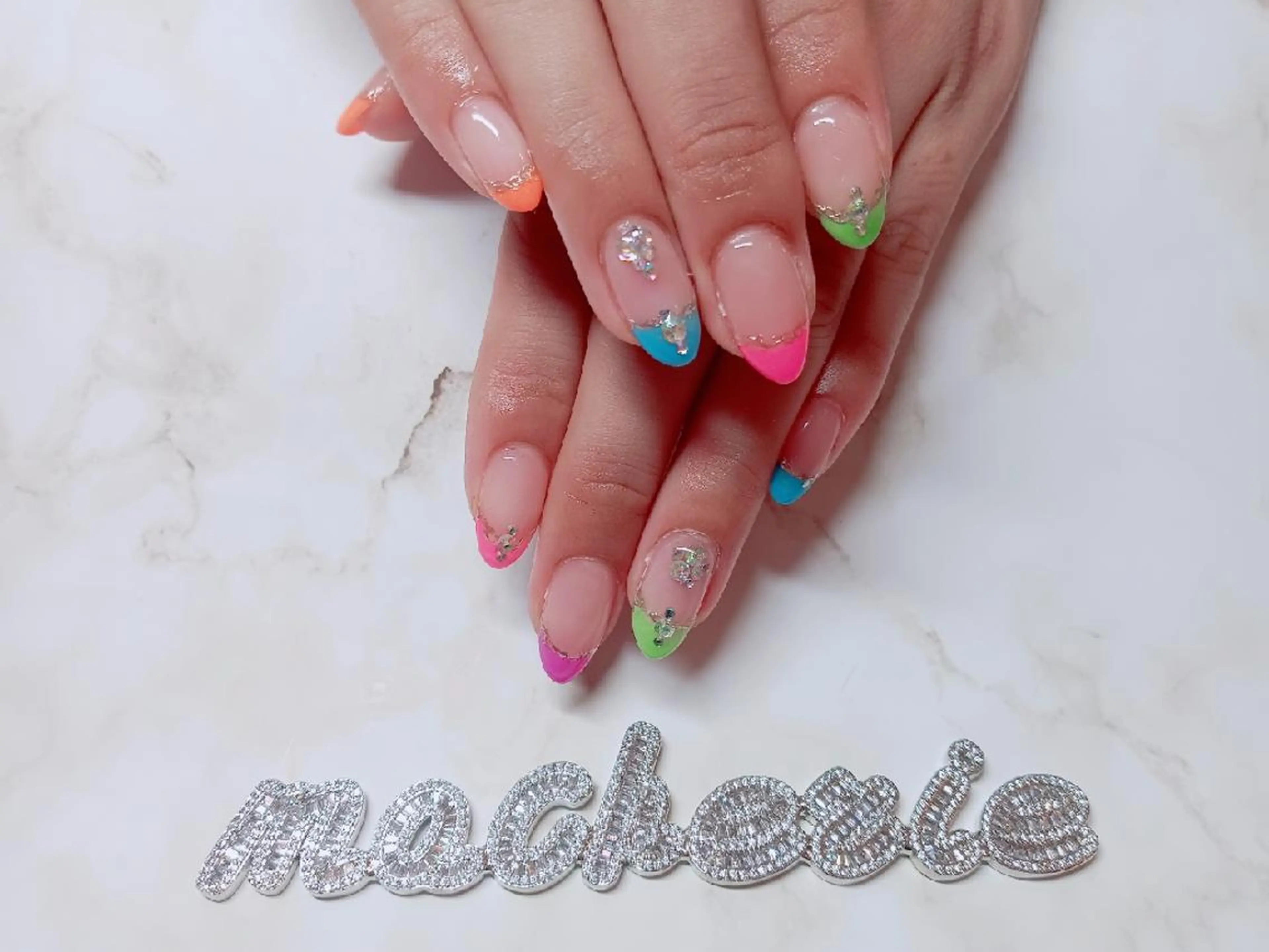 ネイル フレンチネイル フットネイル Nail Salon macherieのネイルデザイン