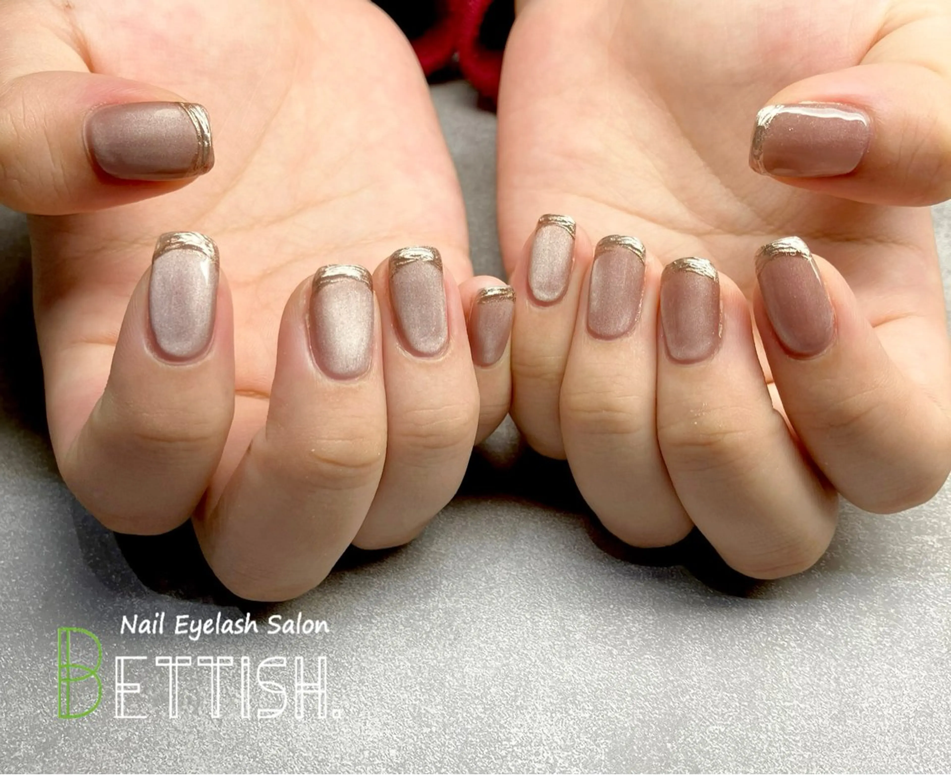 ネイル フレンチネイル ミラーネイル ハンドネイル BETTISH. KUMIKO☺︎︎のネイルデザイン