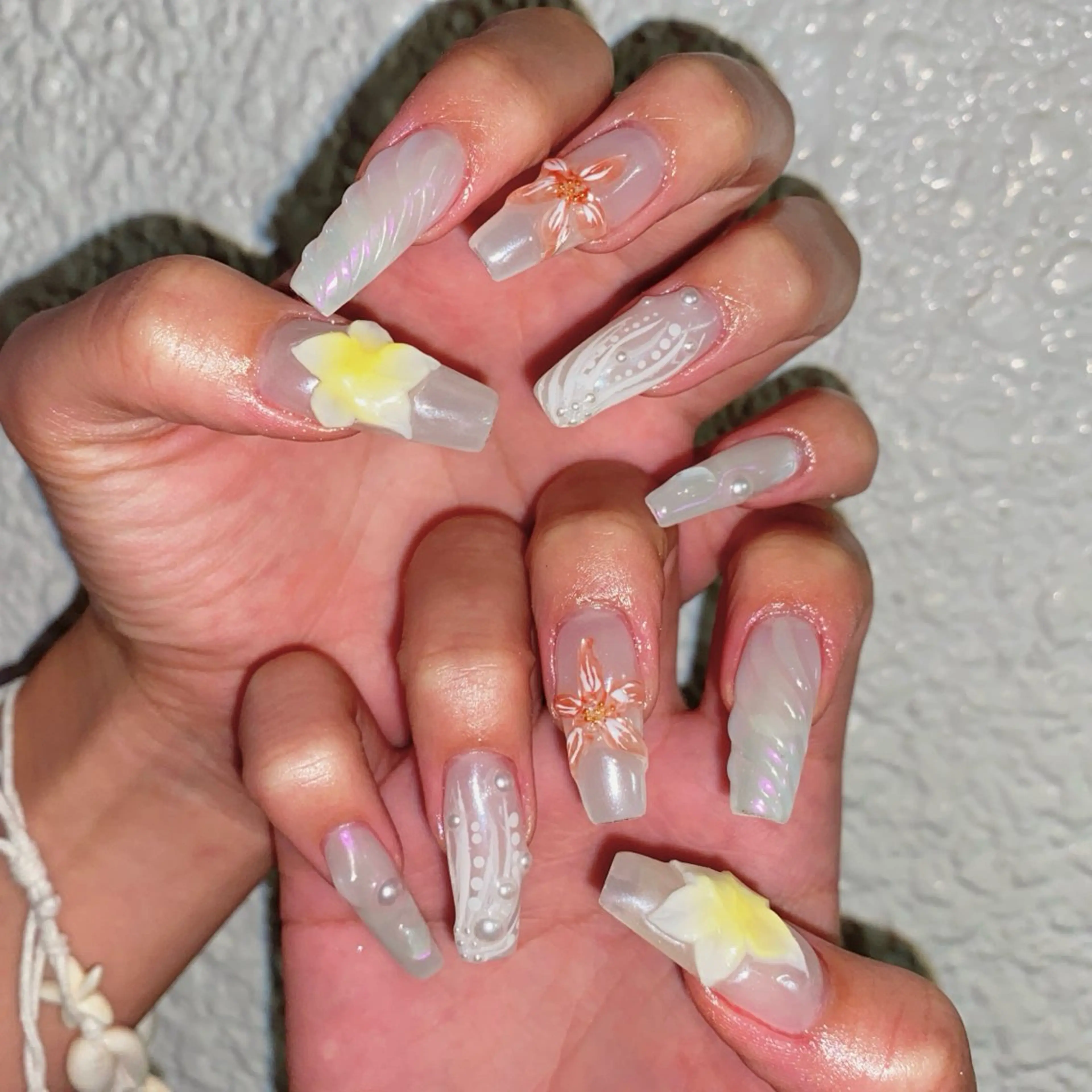 ネイル カジュアル チークネイル フットネイル フレンチネイル ジェルネイル ゆず Nail Salonのネイルデザイン