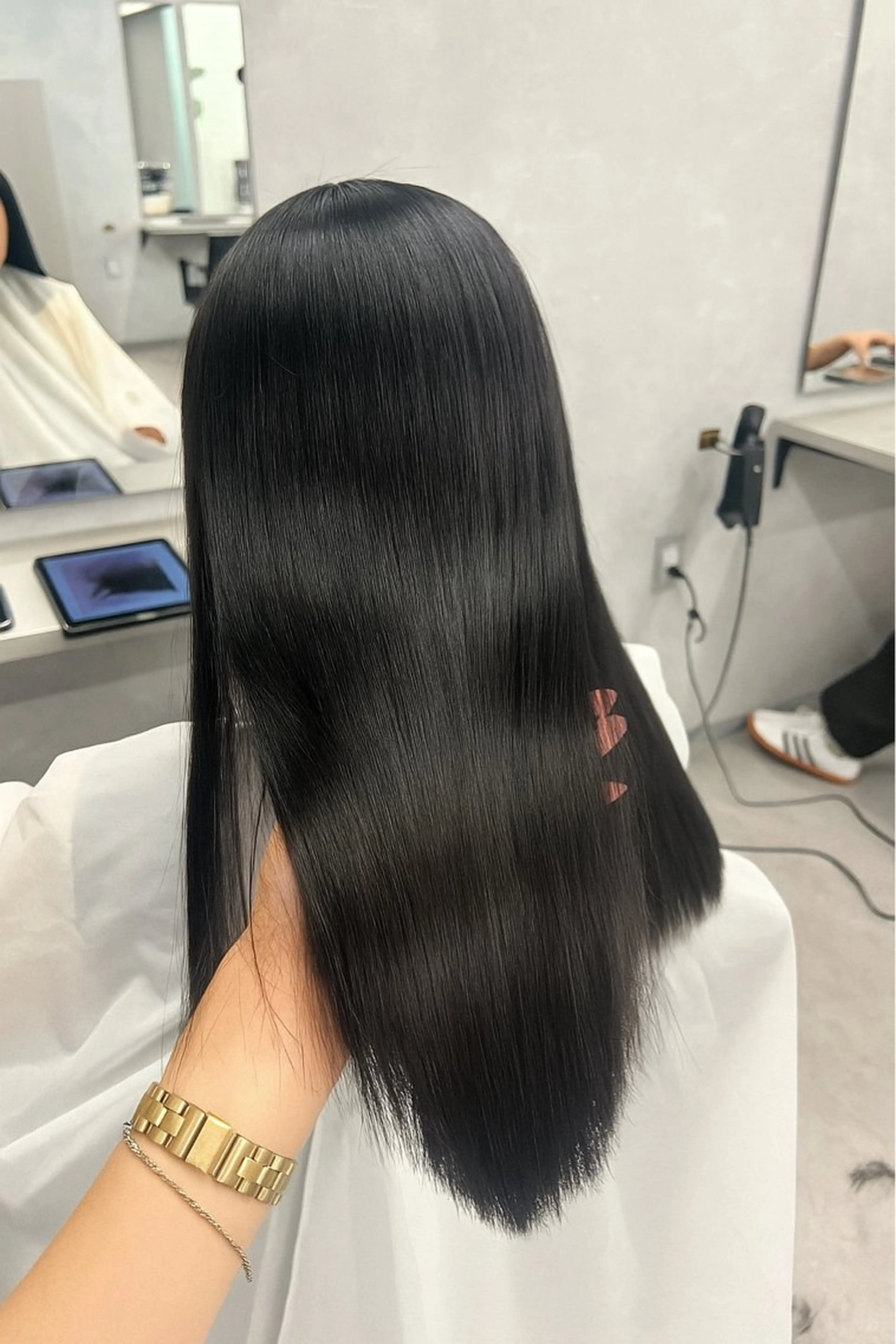 🤍【髪質改善】酸性ストレート＋TOKIOリミテッド＋ケアTR🤍の写真