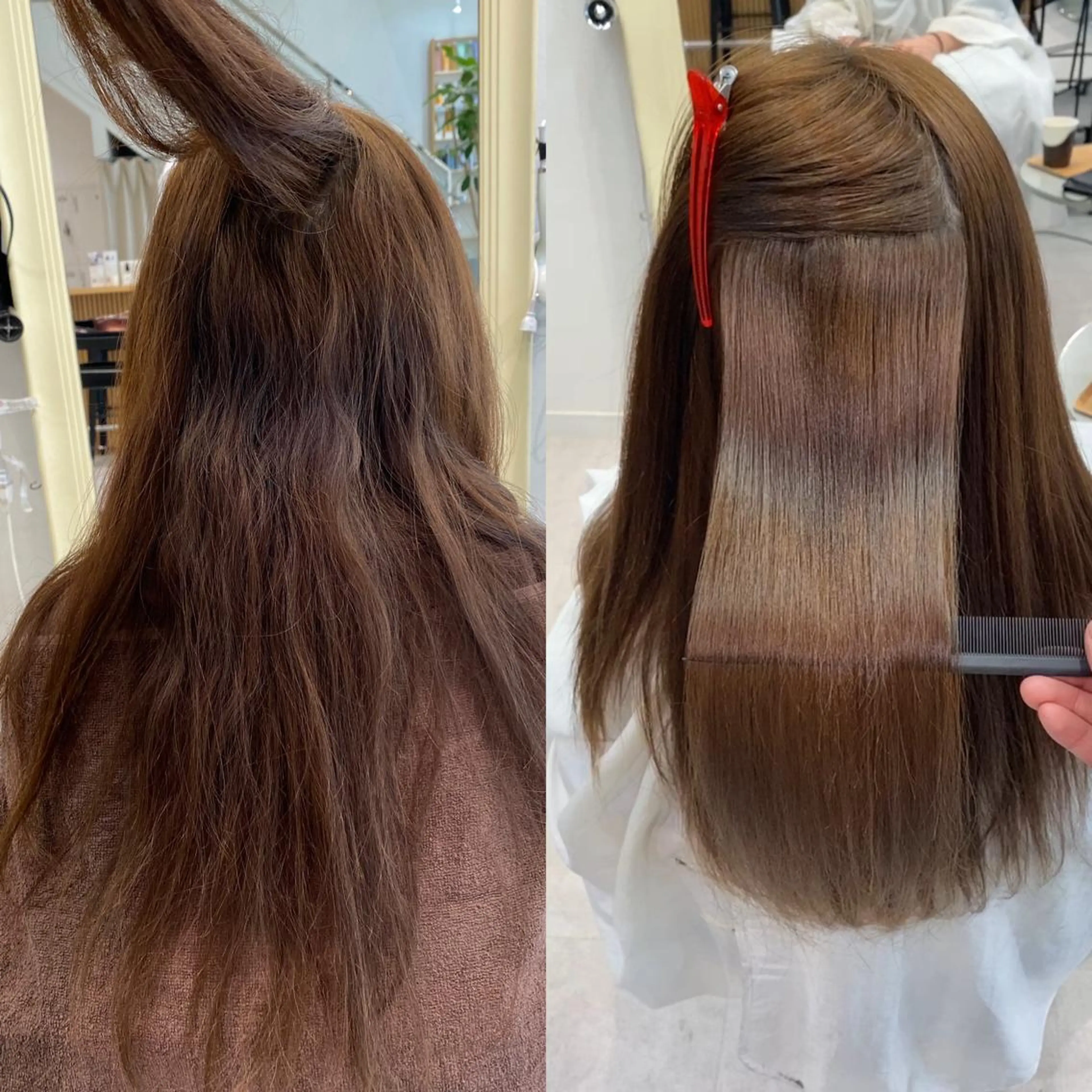 ミディアム THE ESCALA 町田所属・町田縮毛矯正/ 髪質改善/美髪特化のヘアスタイル