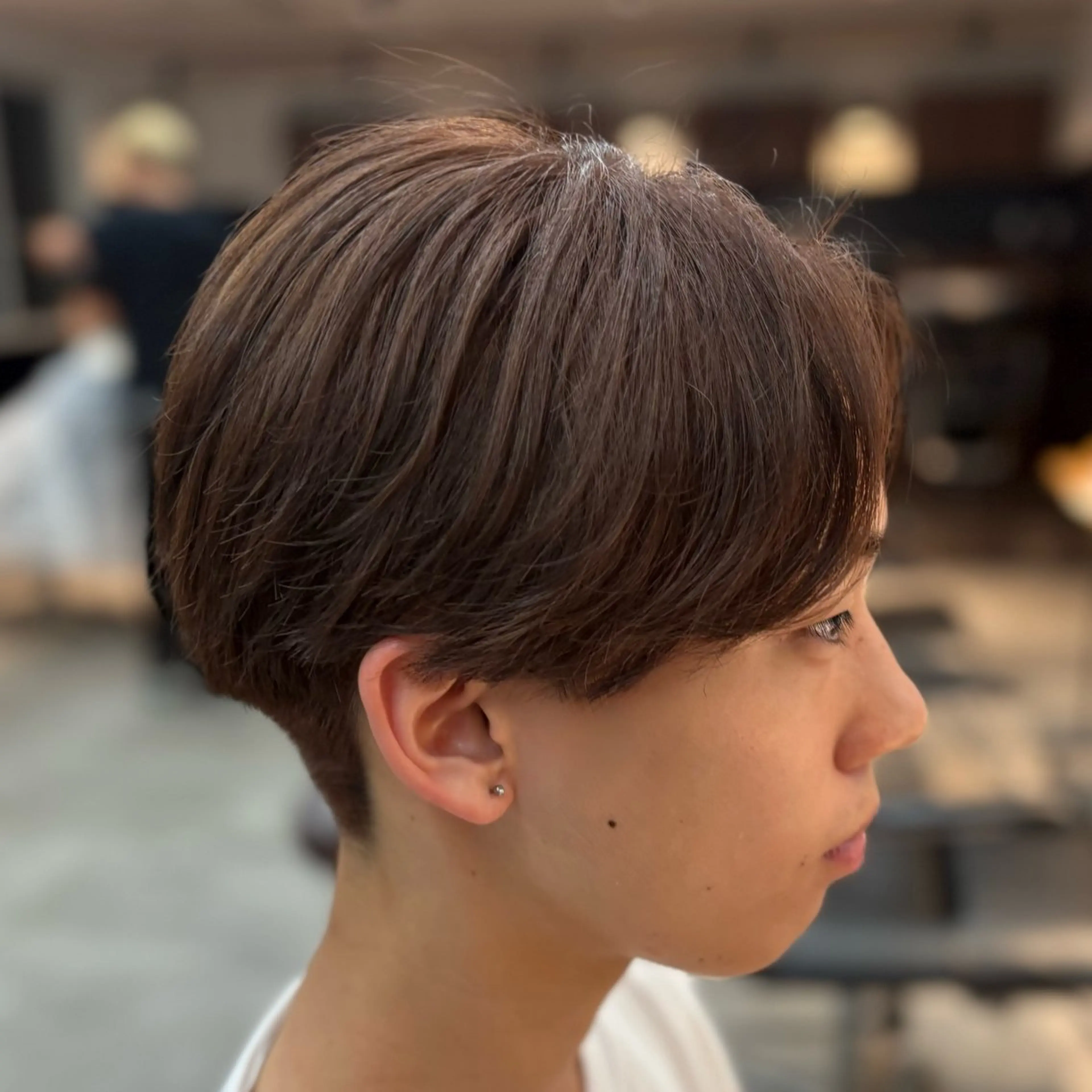 ショート カット ヘアカラー メンズカラー/ウルフ マッシュ/千葉/大堰のヘアスタイル