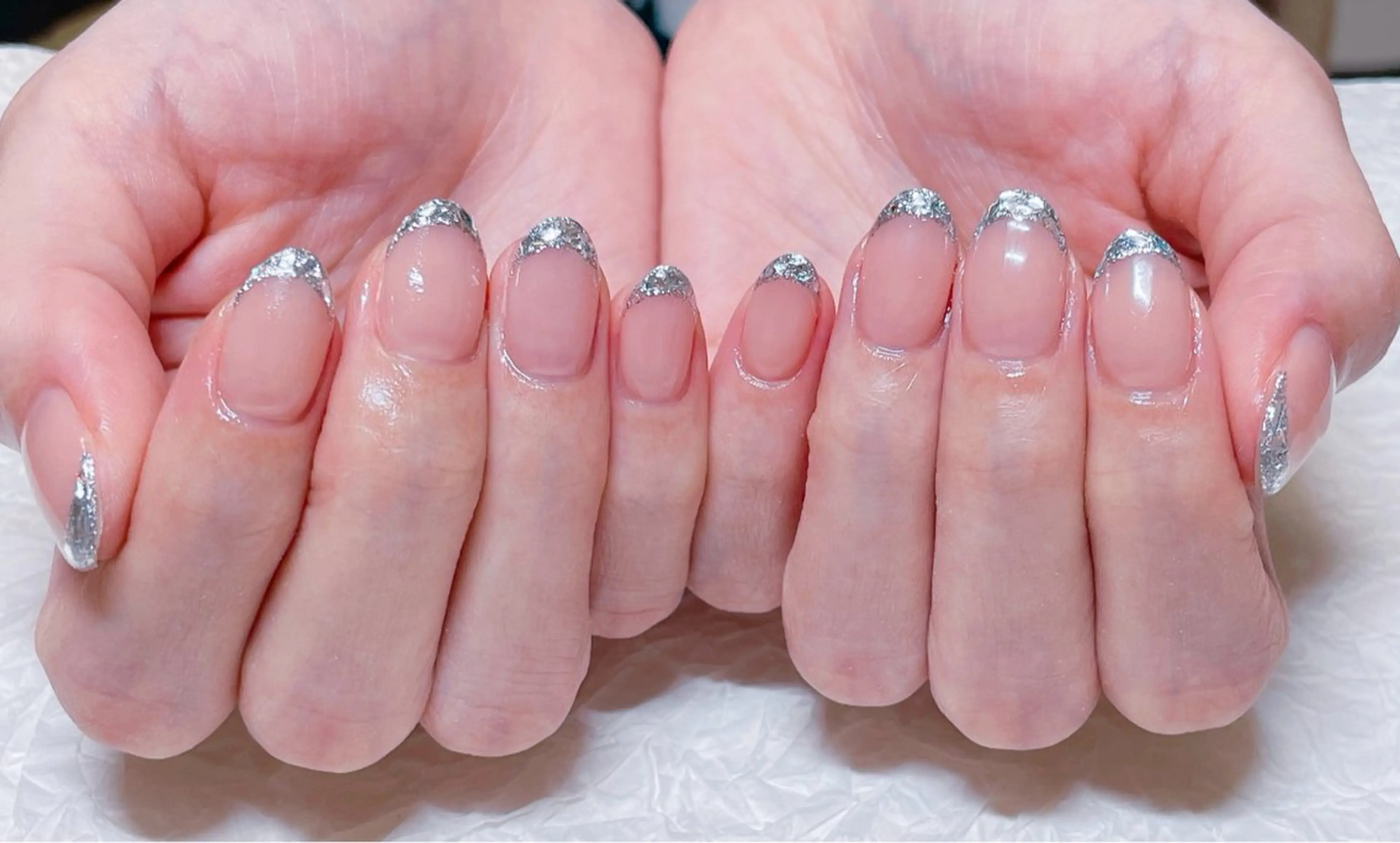 ネイル アートネイル オーロラネイル チークネイル フラッシュネイル フットネイル ハンドネイル ゆ か_Nails💫のネイルデザイン