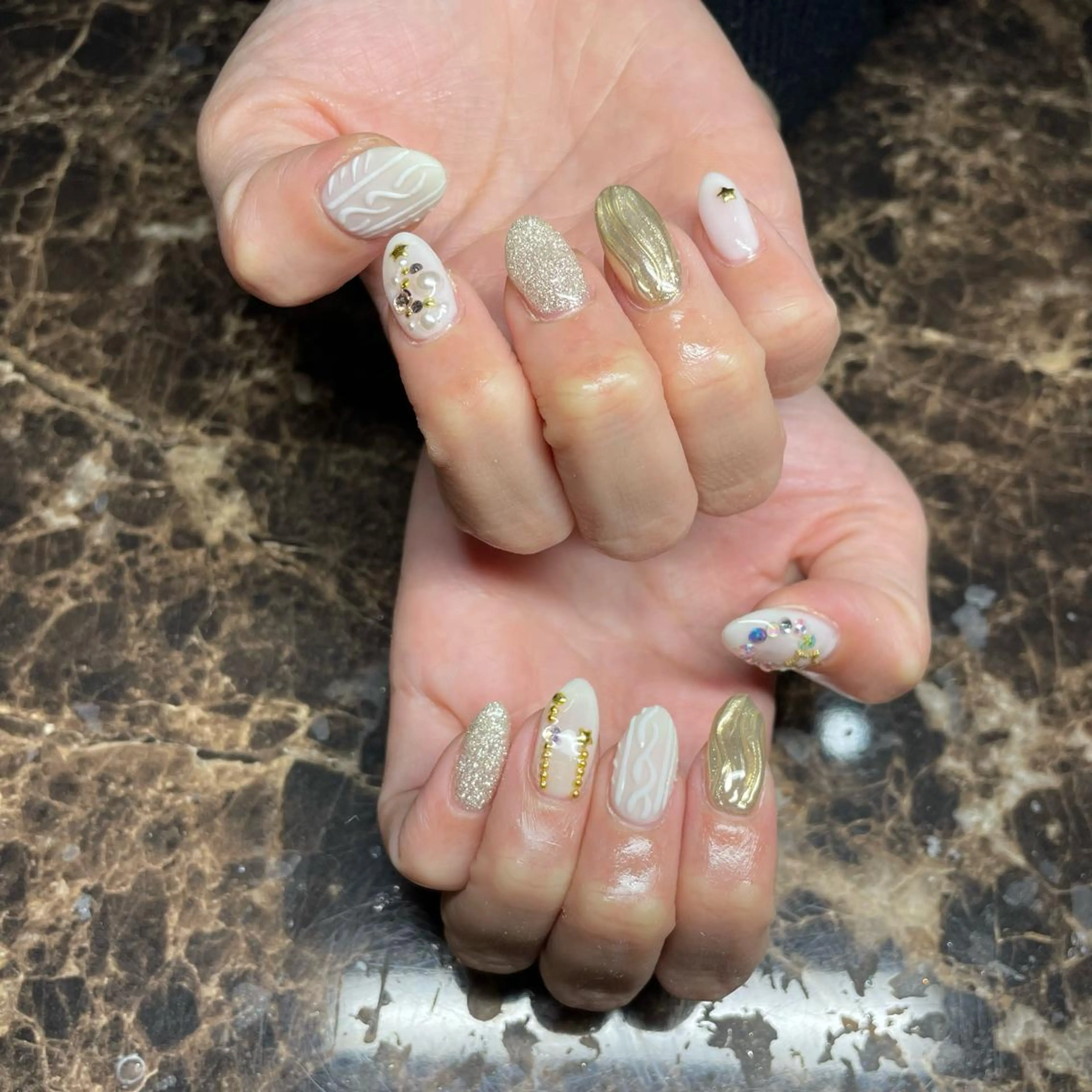 ネイル ハンドネイル IROHA Nail 堺雛薫のネイルデザイン