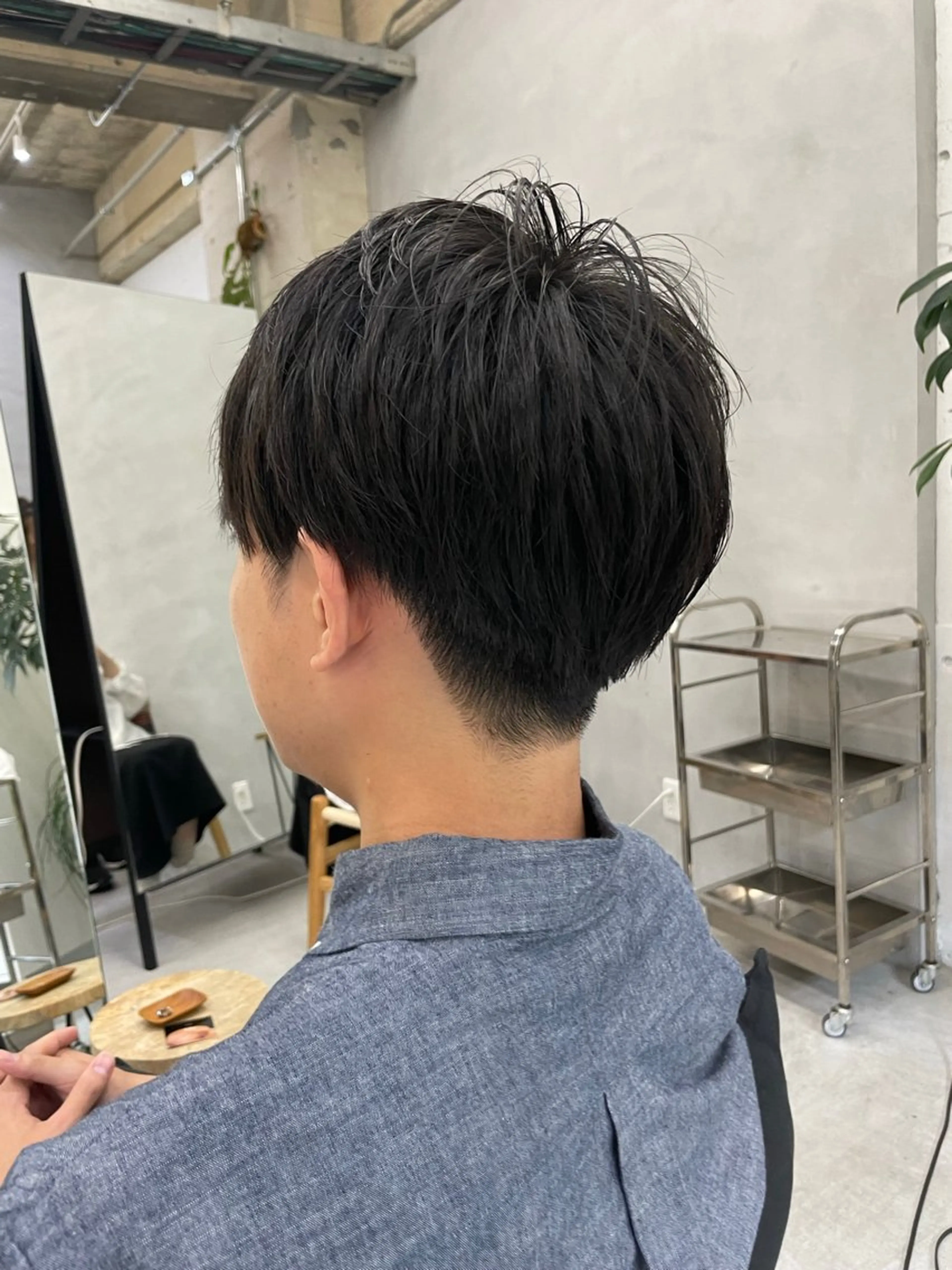 ショート メンズ MUKU所属・fuka モデル募集のヘアスタイル