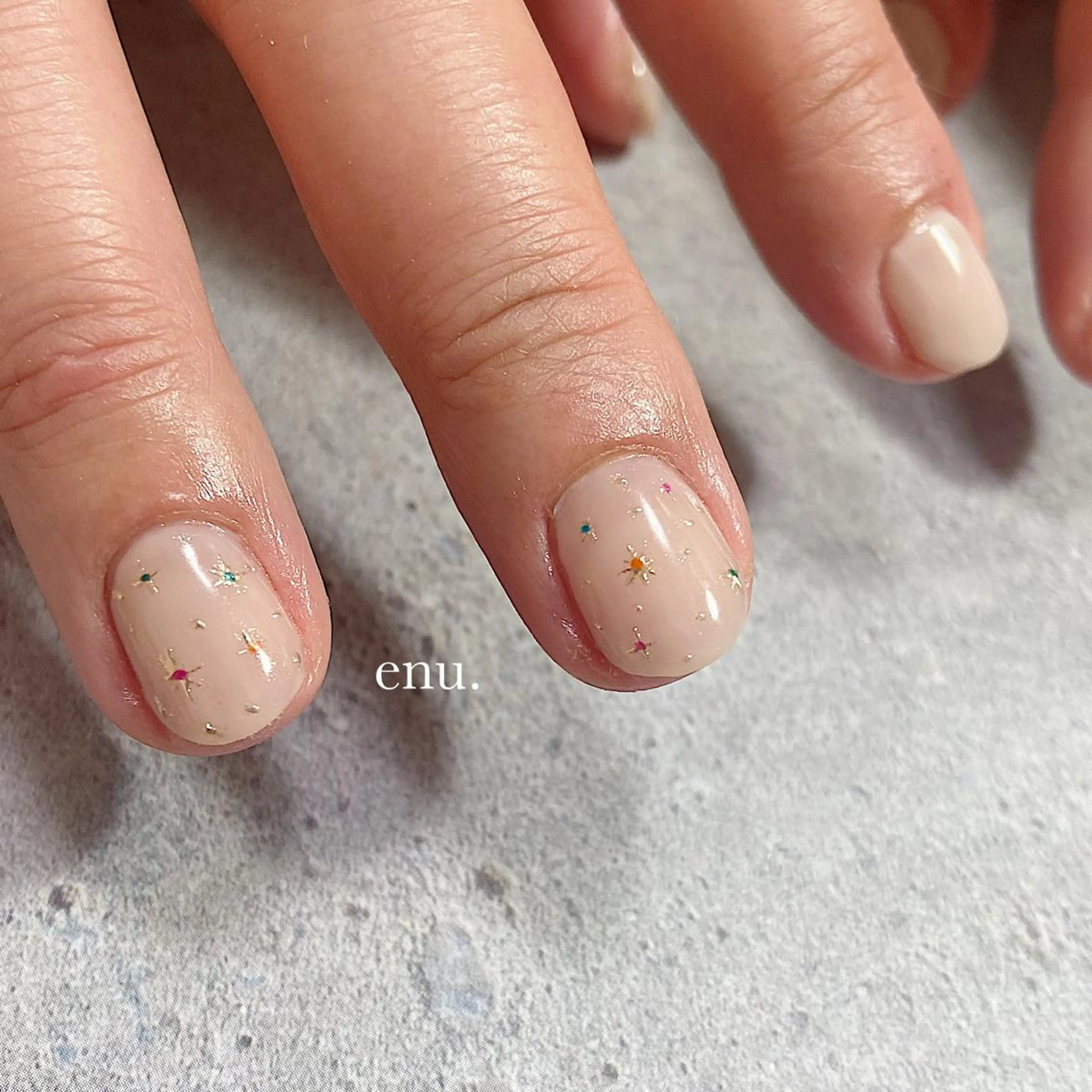 ネイル ハンドネイル enu. nanakoのネイルデザイン