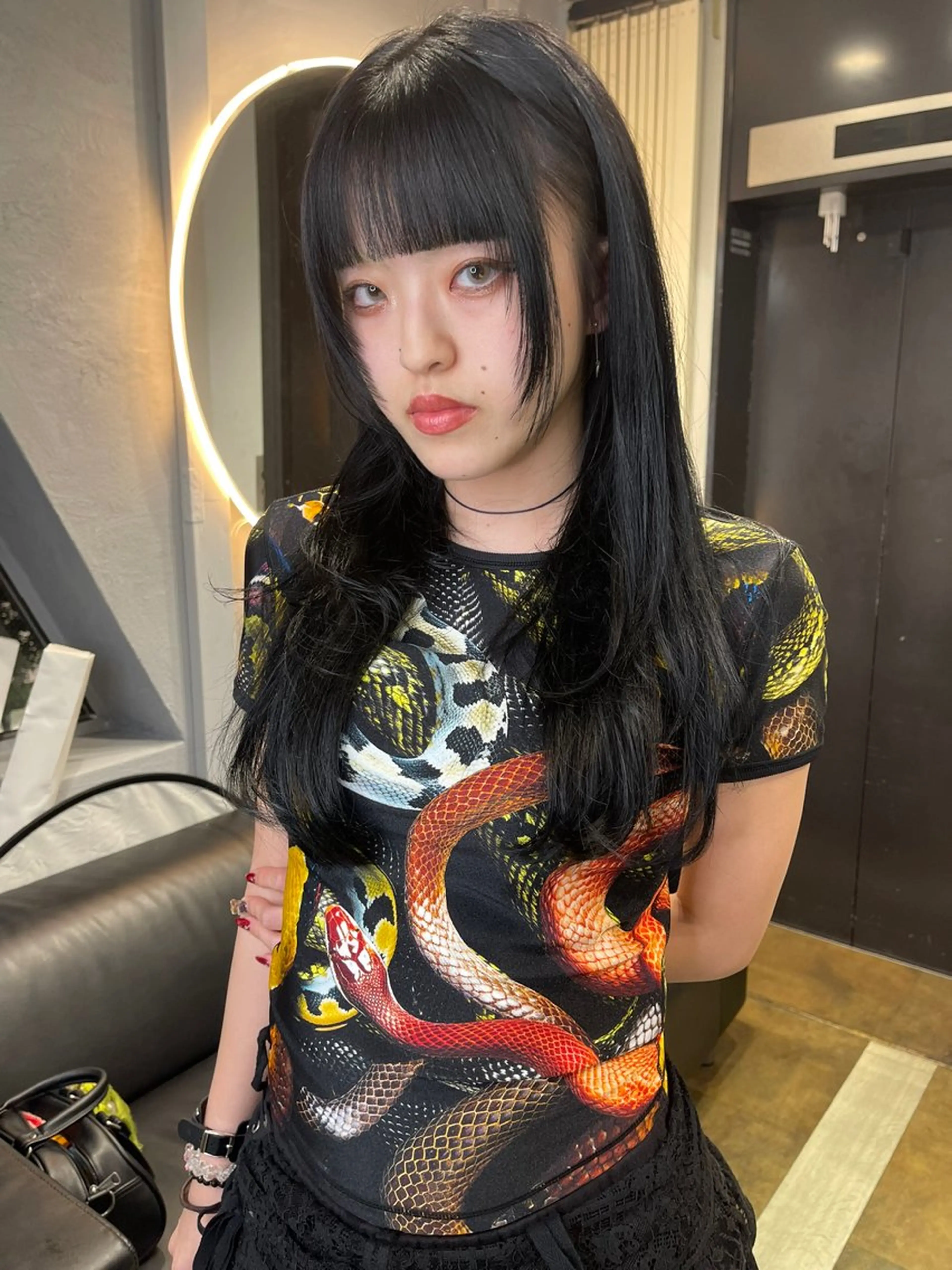 ロング カラー ベージュカラー ブリーチ ケアブリーチ デザインカラー ダブルカラー カット ヘアカラー 宮崎　達也 ブリーチ／レイヤーのヘアスタイル