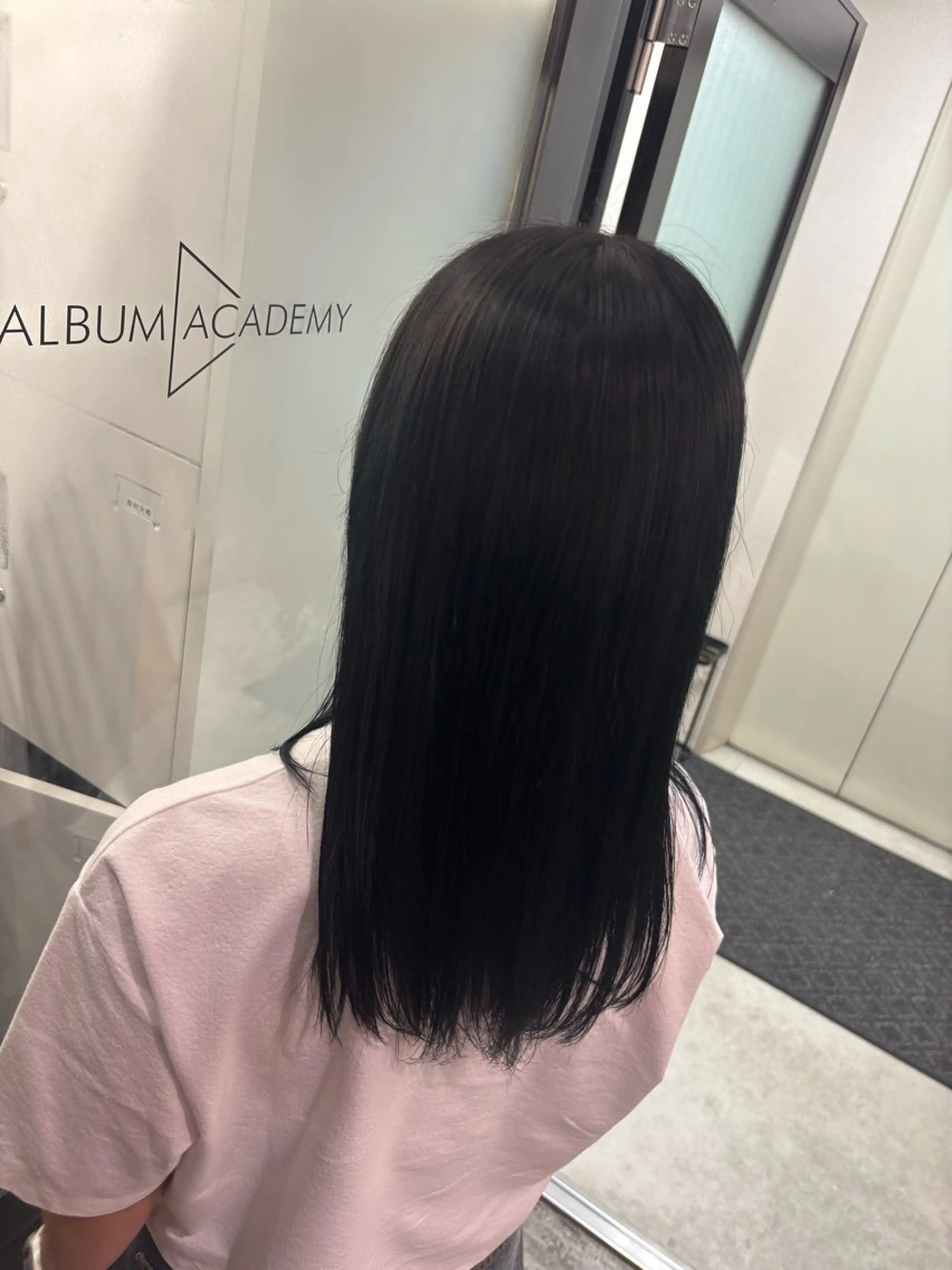 ミディアム カラー カット ヘアカラー トリートメント ALBUM Academy成田楓のヘアスタイル