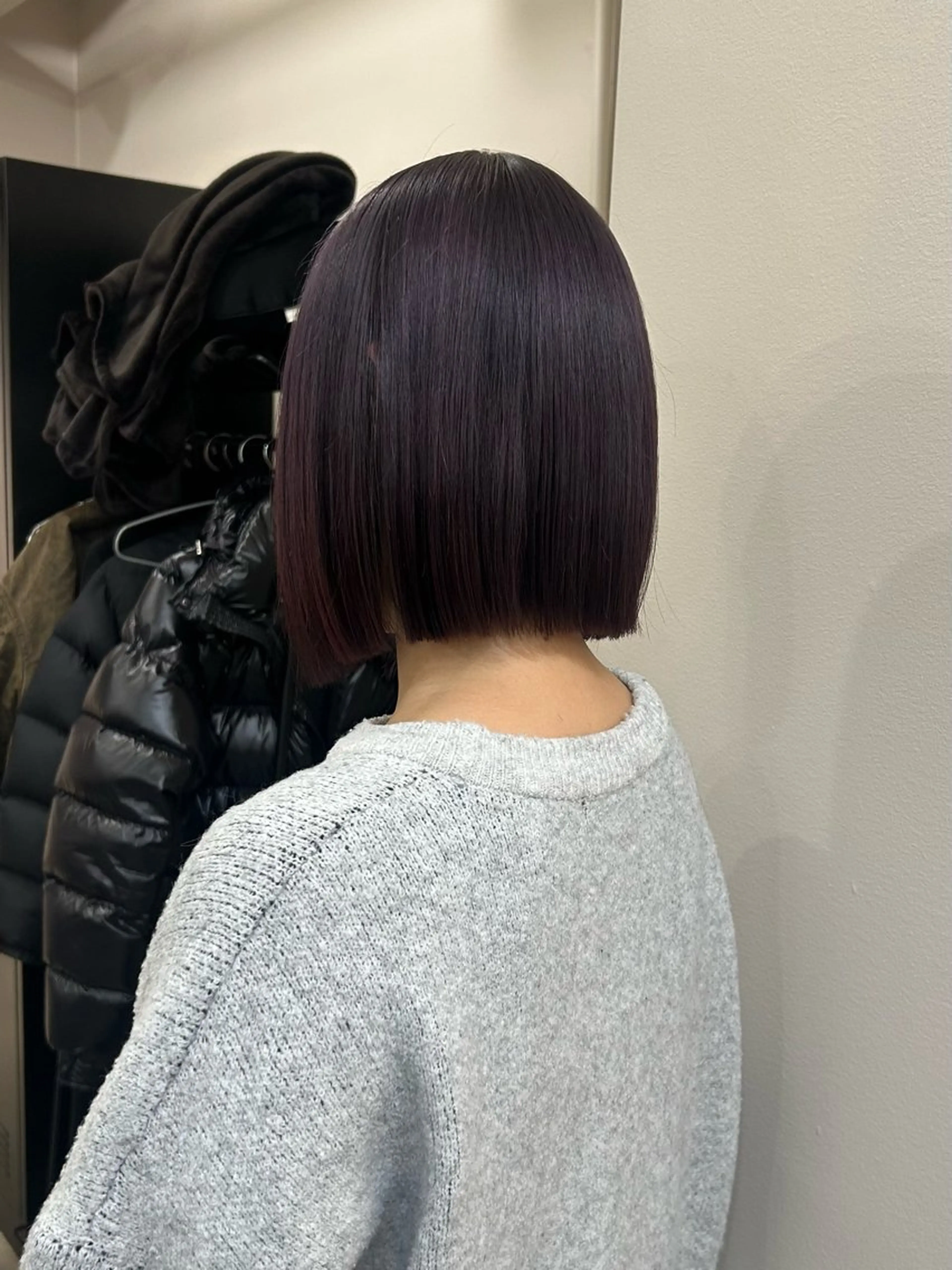 ショート カット ヘアカラー トリートメント cien 【堀江】 eri bobのヘアスタイル