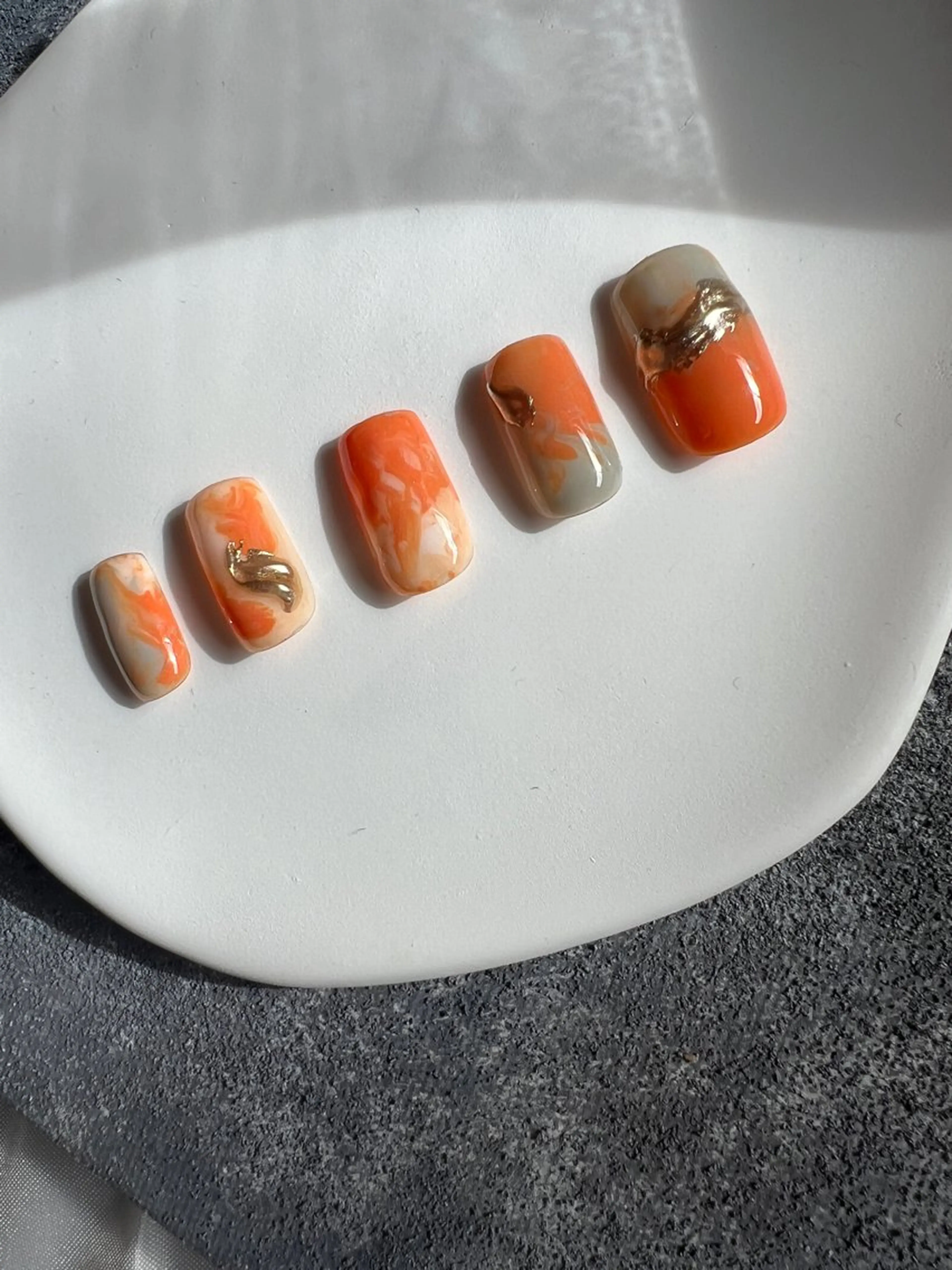ネイル ニュアンスネイル ハンドネイル Aura nailのネイルデザイン