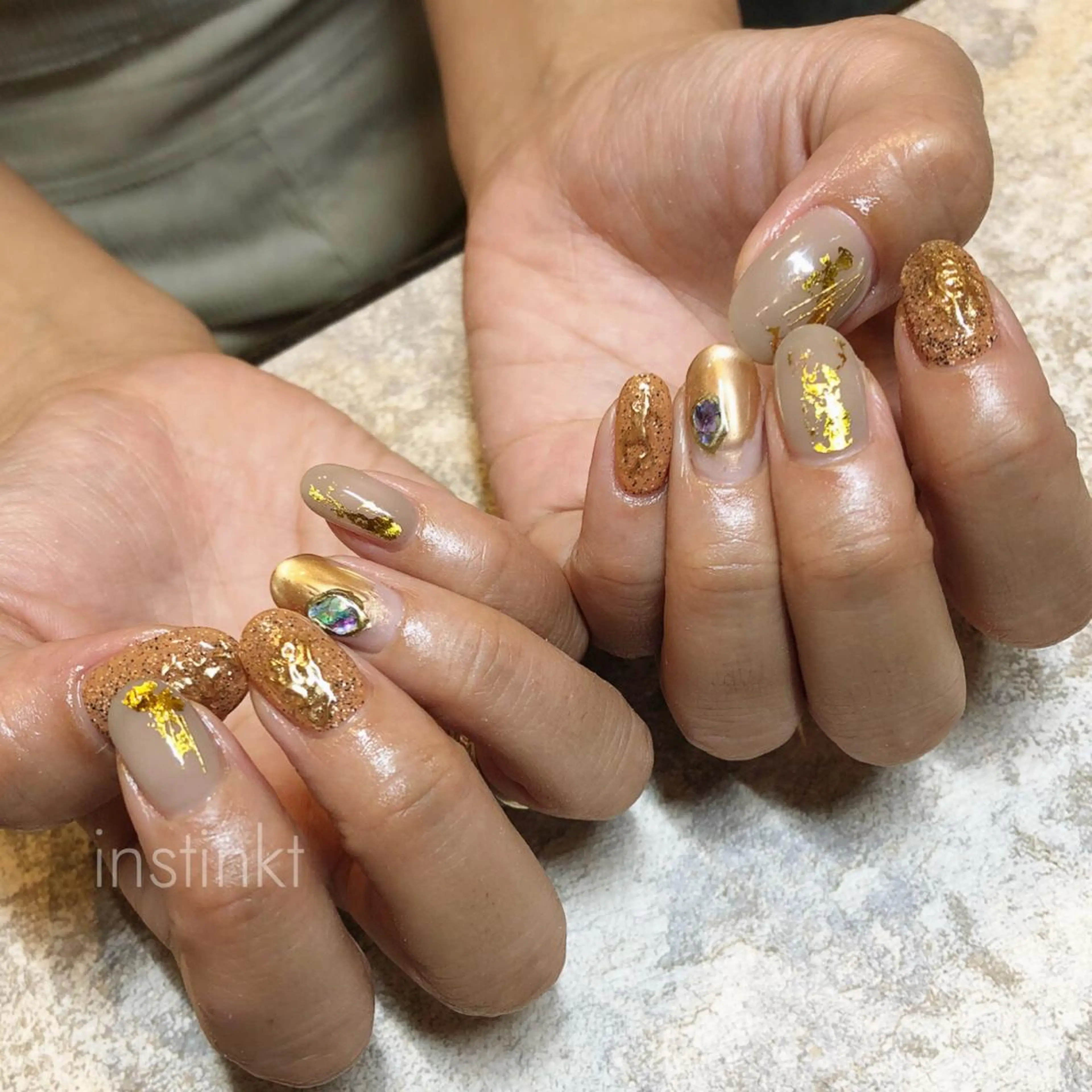 ネイル ハンドネイル instinkt_ Mio Mizunoのネイルデザイン