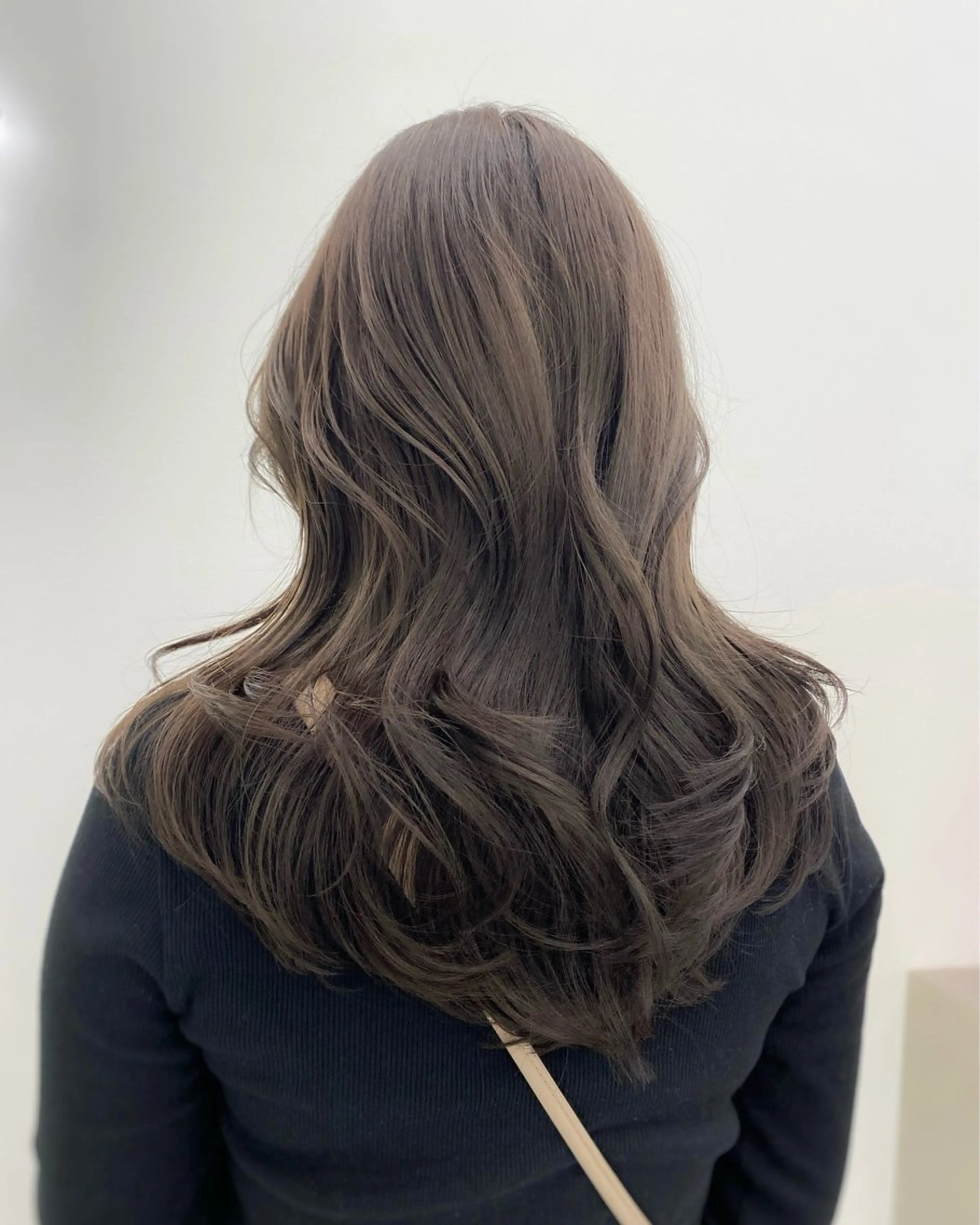 カラー ヘアカラー ヘアセット 🤍透明感グレージュ オリーブ🤍RINのヘアスタイル