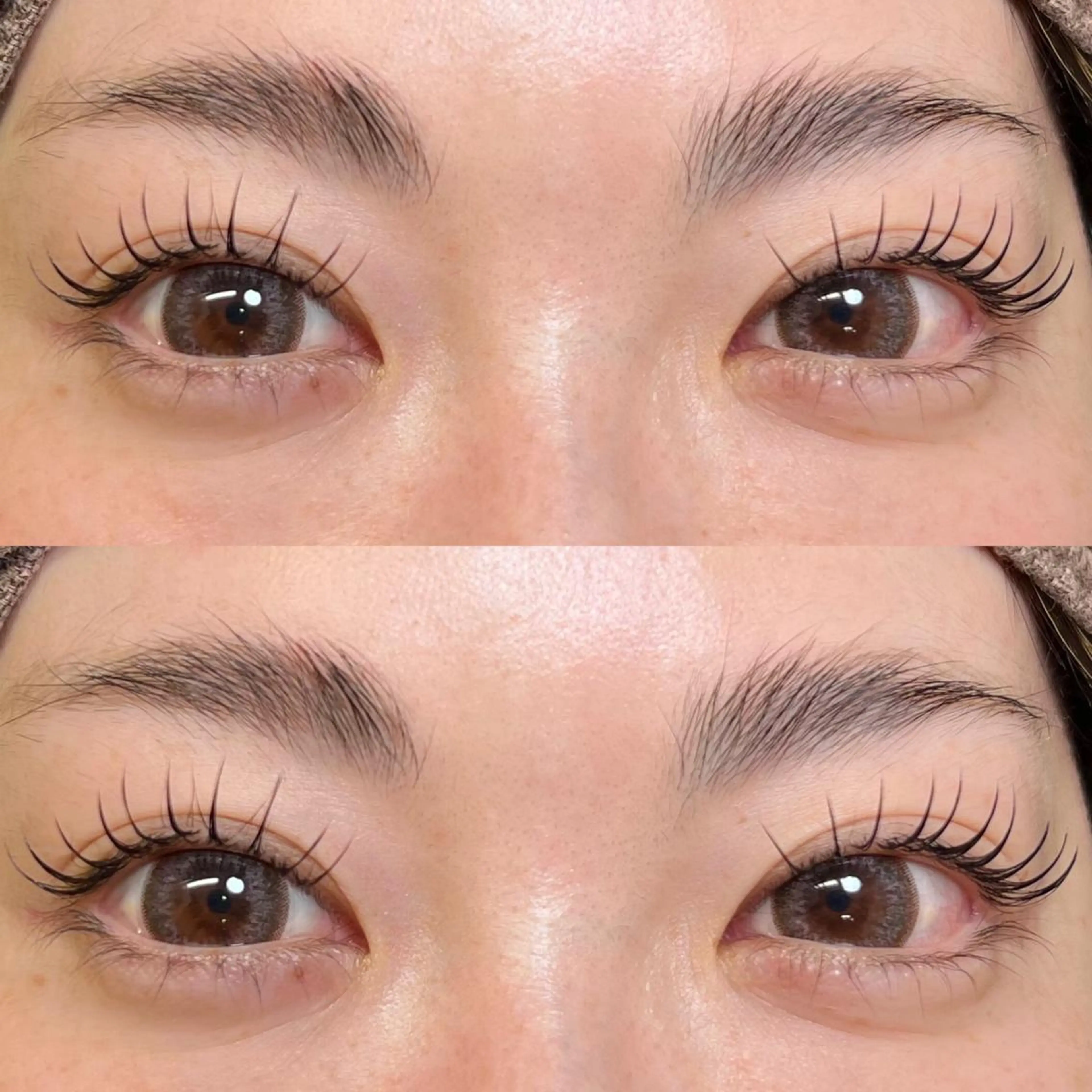 マツエク・マツパ アイブロウ 眉カラー バインドロック カラーマツエク フラットラッシュ パリジェンヌラッシュリフト Cherie Kawaguchiのマツエク・マツパデザイン
