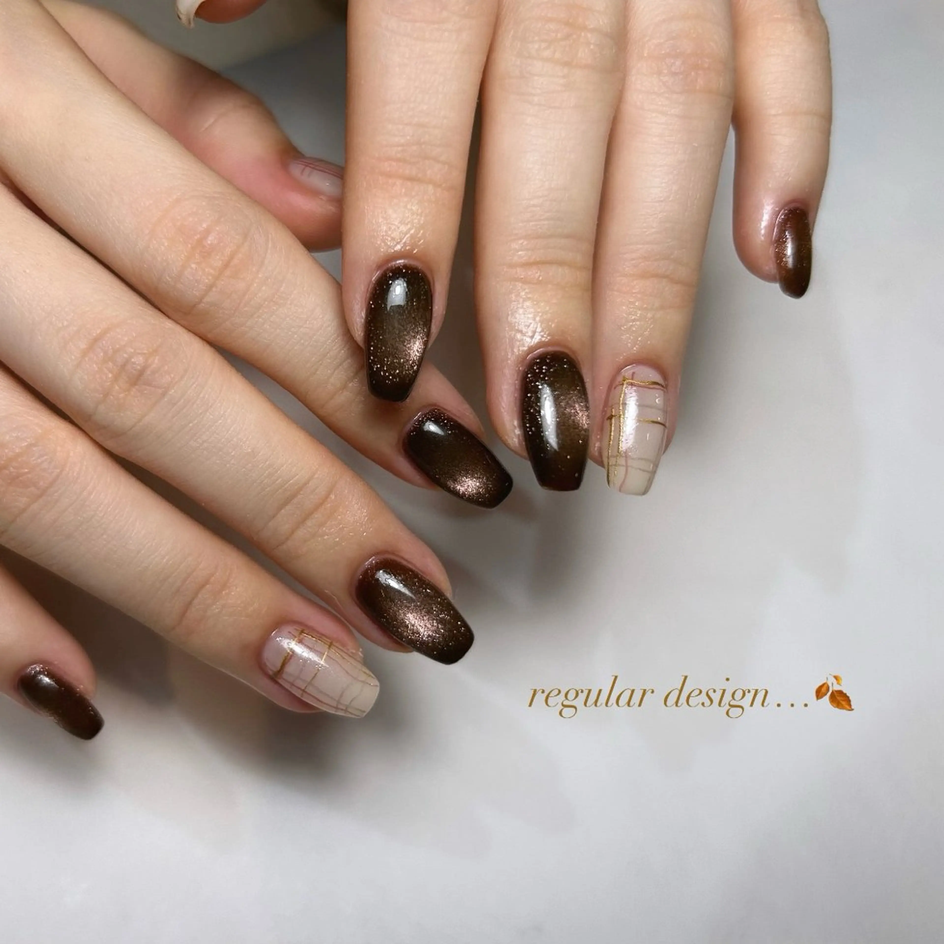 ネイル ニュアンスネイル ハンドネイル MARU NAIL nanokaのネイルデザイン