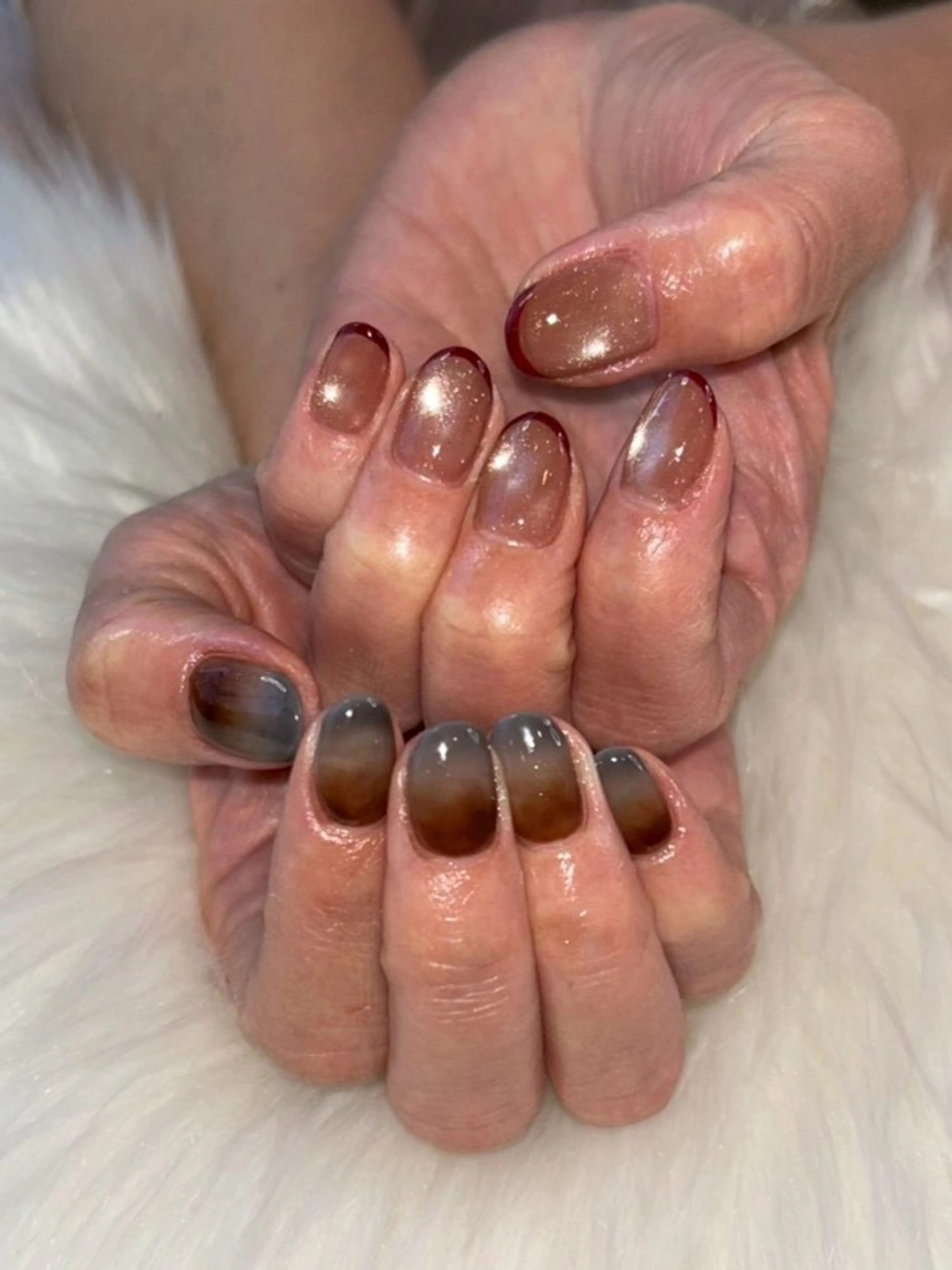 ネイル ハンドネイル 白木 唯菜のネイルデザイン