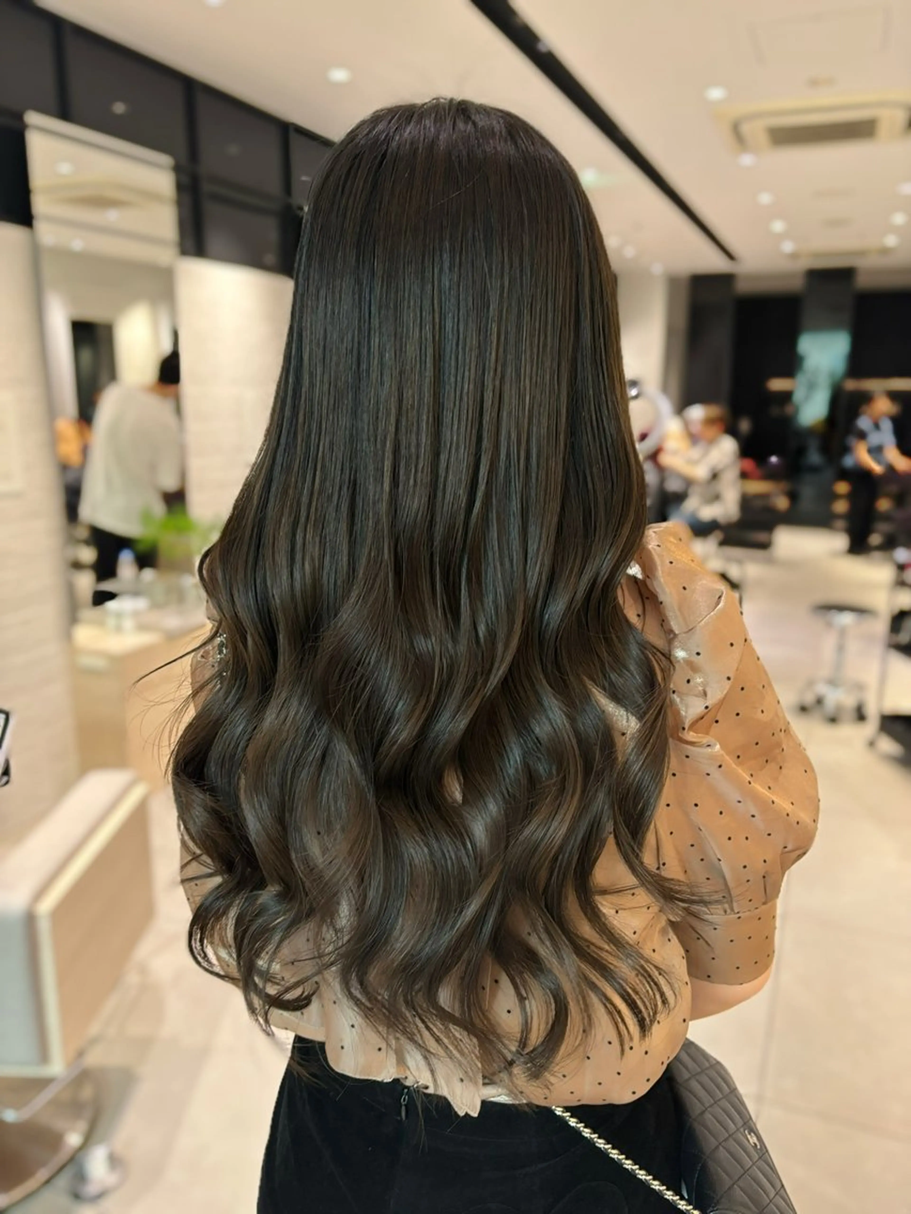 ロング カラー カット ヘアカラー トリートメント 銀座/髪質改善/韓国 カラー🍓原田侑依のヘアスタイル