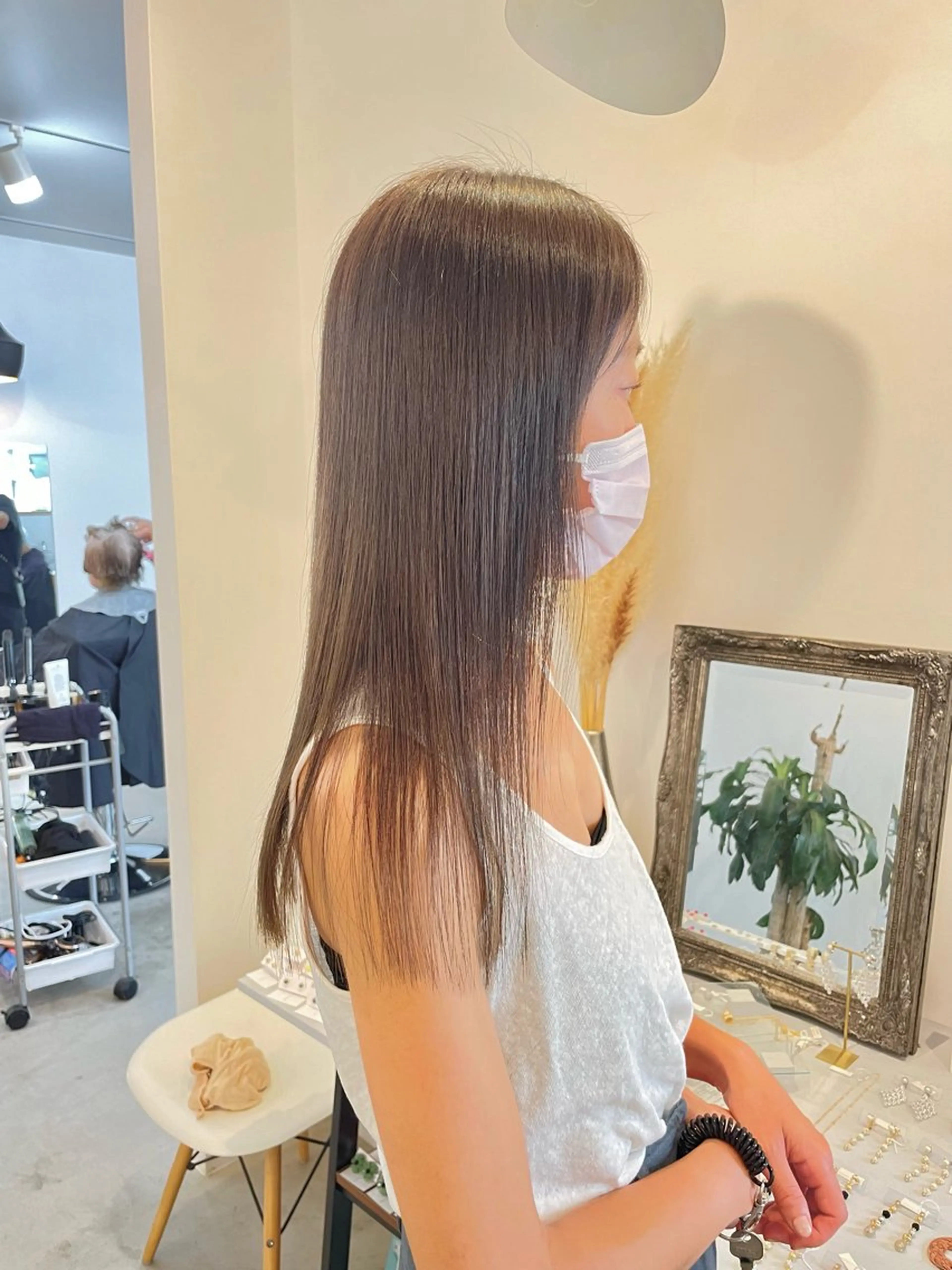 ミディアム カット ヘアカラー sweetroom所属・❄️髪質改善/透明感 カラー/平塚/サトウのヘアスタイル