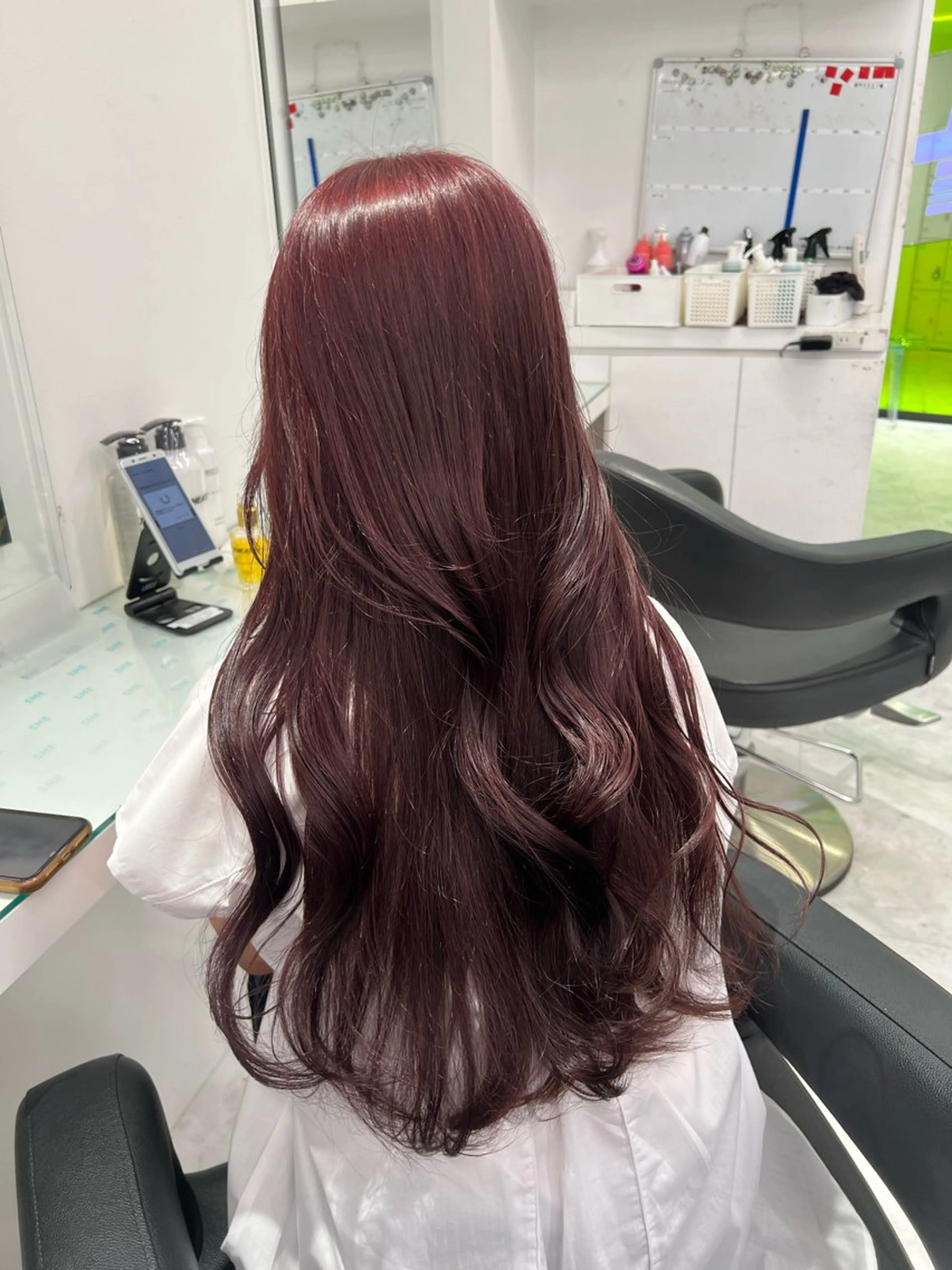 カラー ヘアカラー トリートメント ヘッドスパ ヘアセット ブリーチなし透明感 💗RYOTAのヘアスタイル