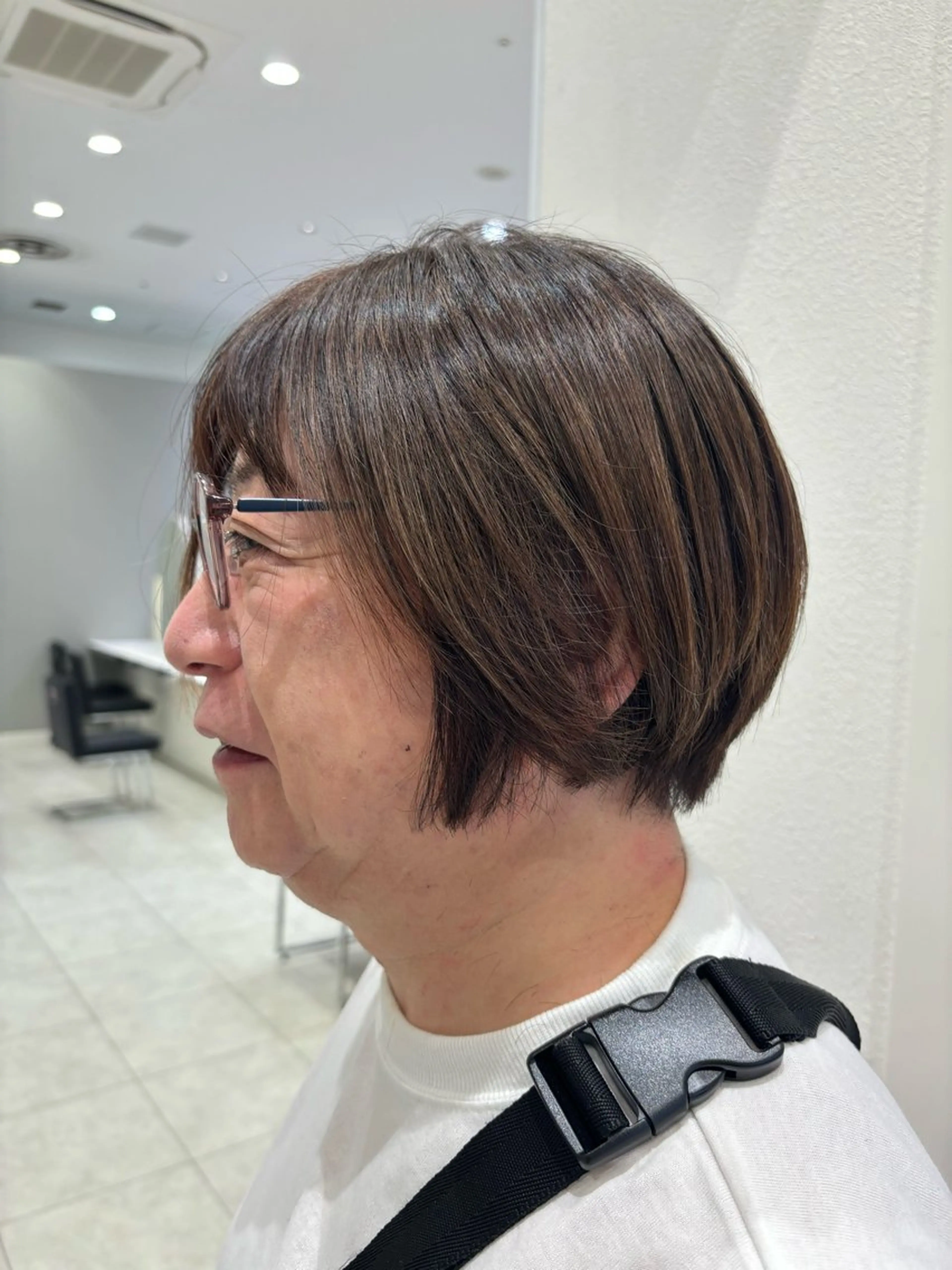 ショート カラー 🩶米澤 美月🩶のヘアスタイル