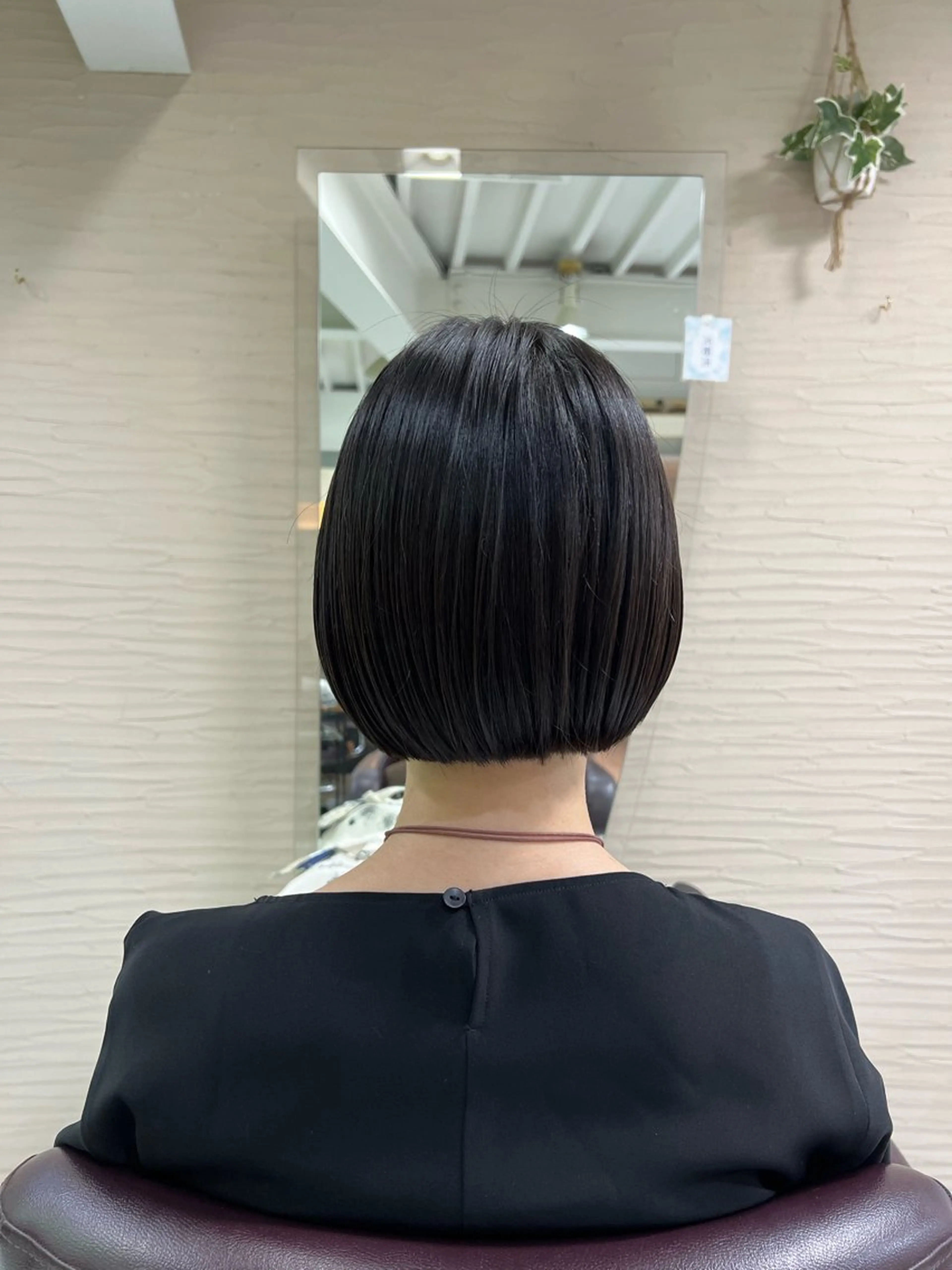 ショート ボブ 藤岡 瑚乃美のヘアスタイル