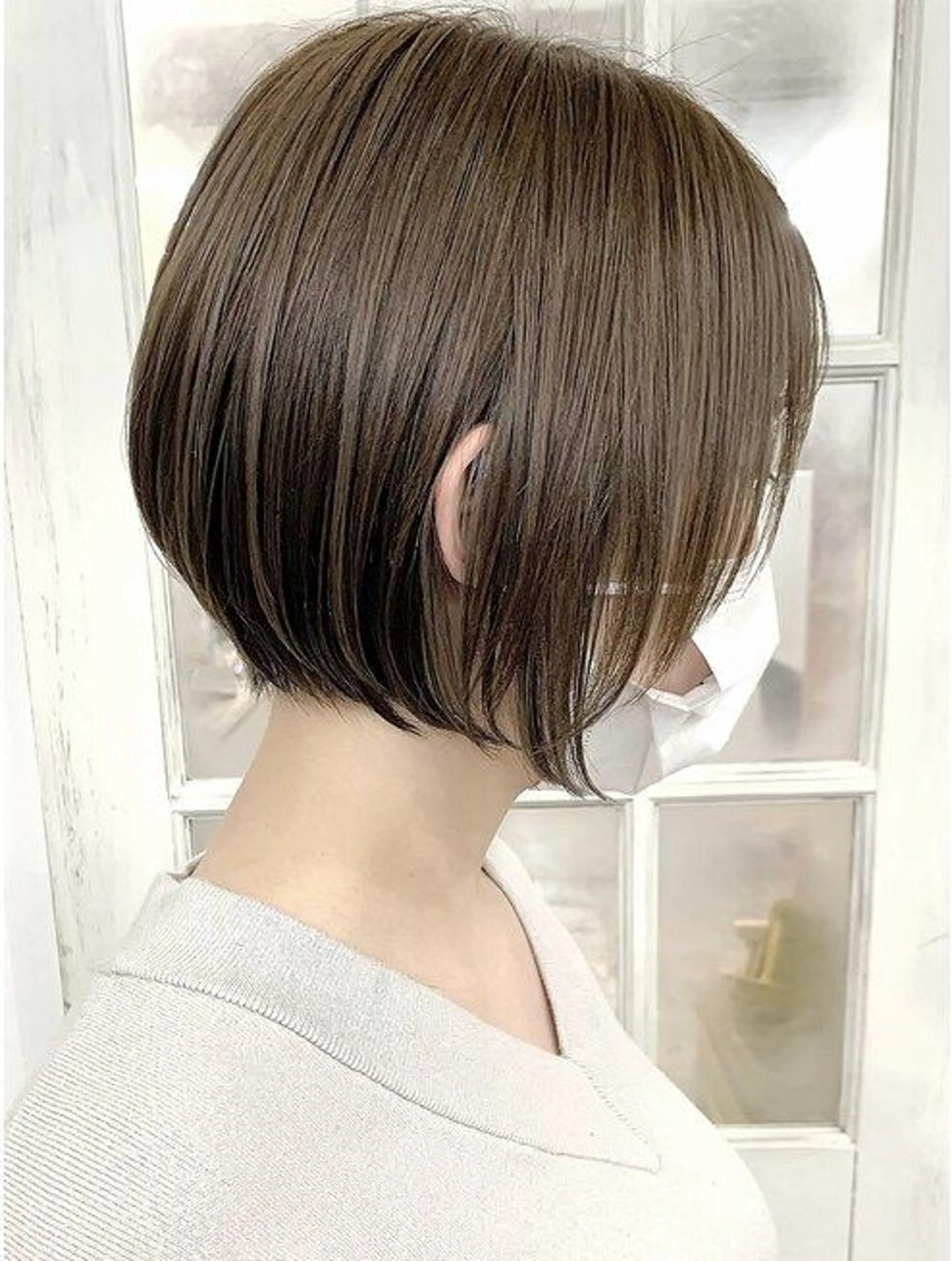 ショート ボブ アフロートディル表参道店所属・艶髪カラー/レイヤー カット/表参道　寺崎のヘアスタイル