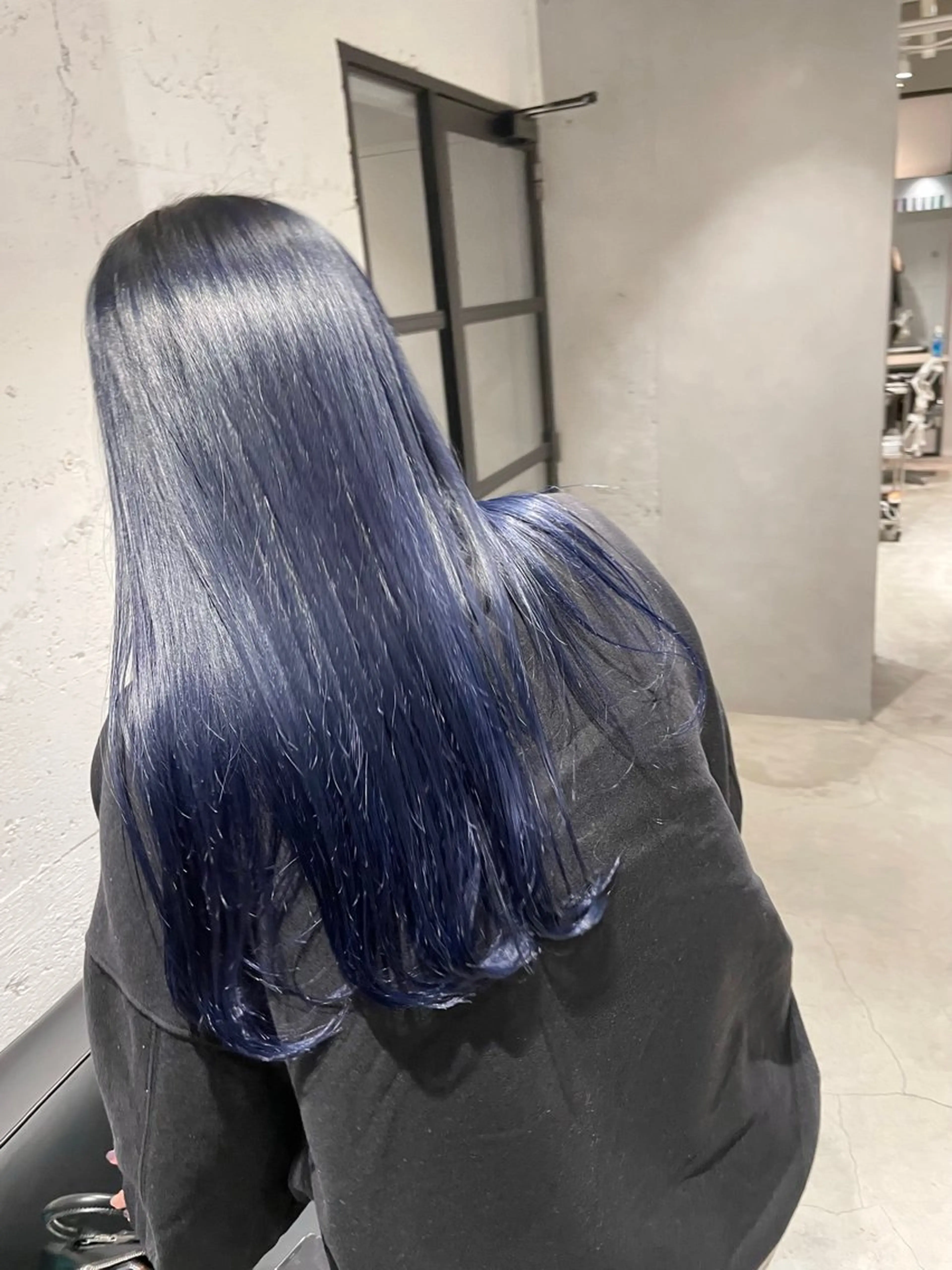 セミロング カット ヘアカラー トリートメント miku 🍑髪質改善サロンのヘアスタイル