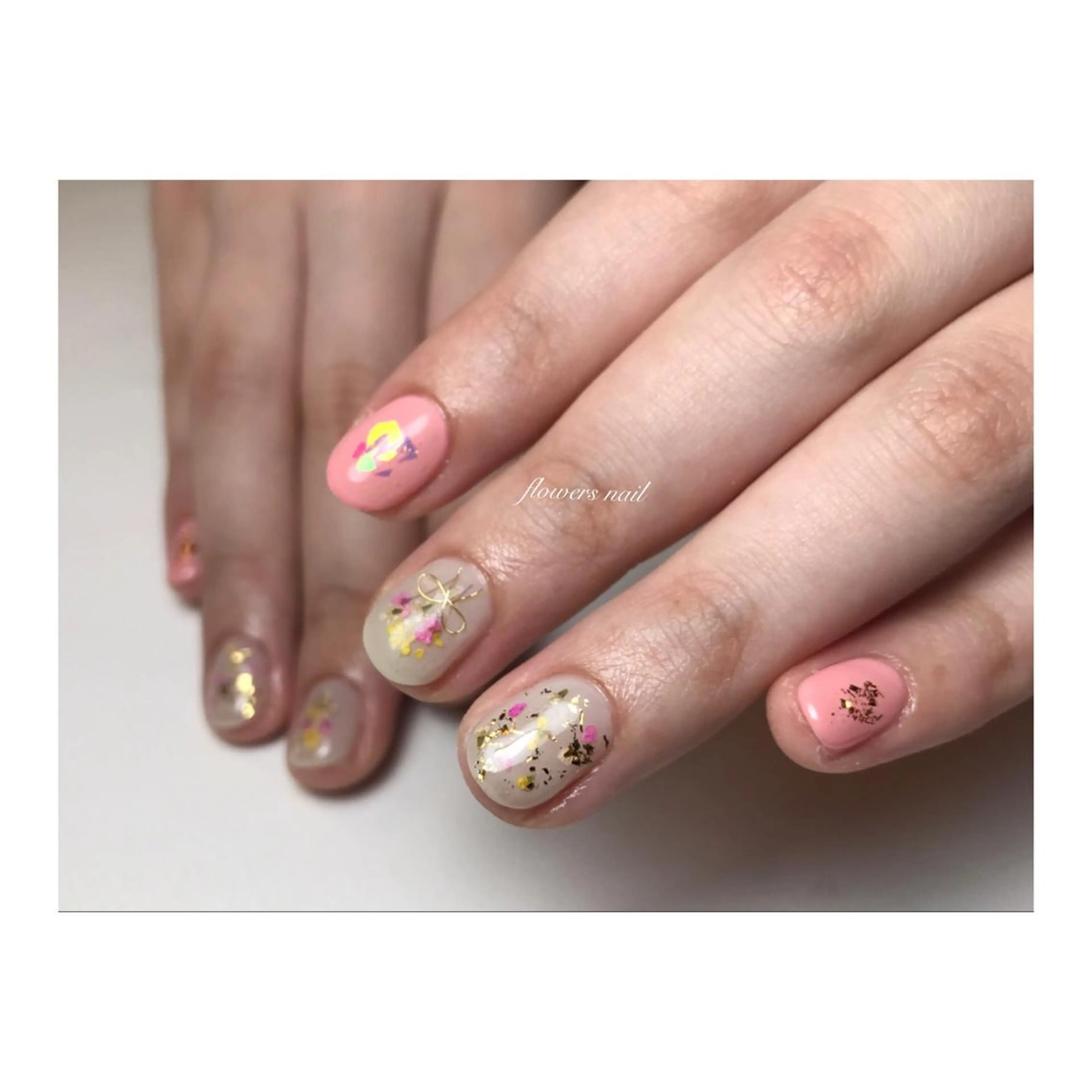 ネイル flowers nailのネイルデザイン